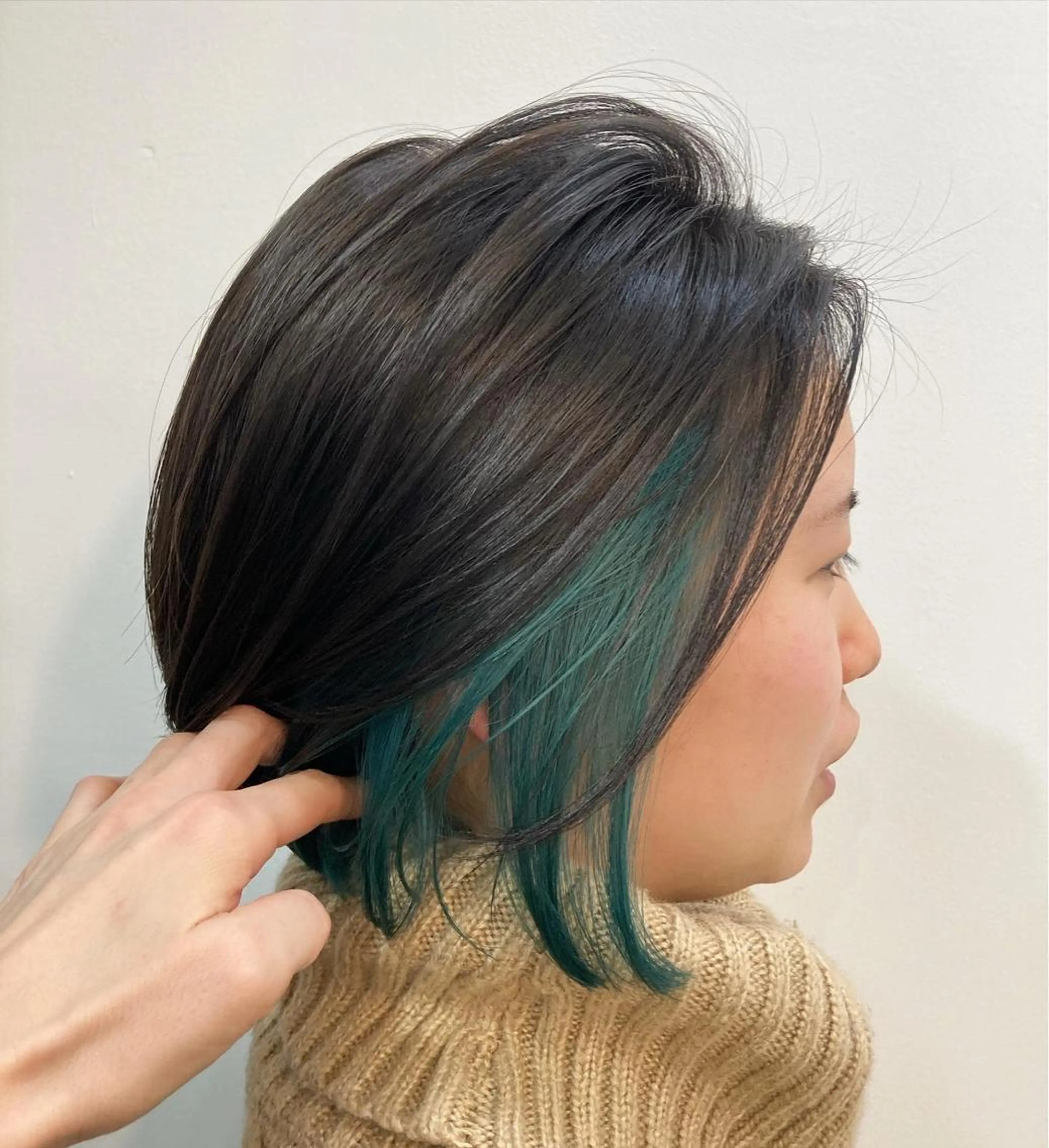 カラー ブリーチ ケアブリーチ イヤリングカラー 【店長】ショート 似合わせ🦩相羽里美のヘアスタイル