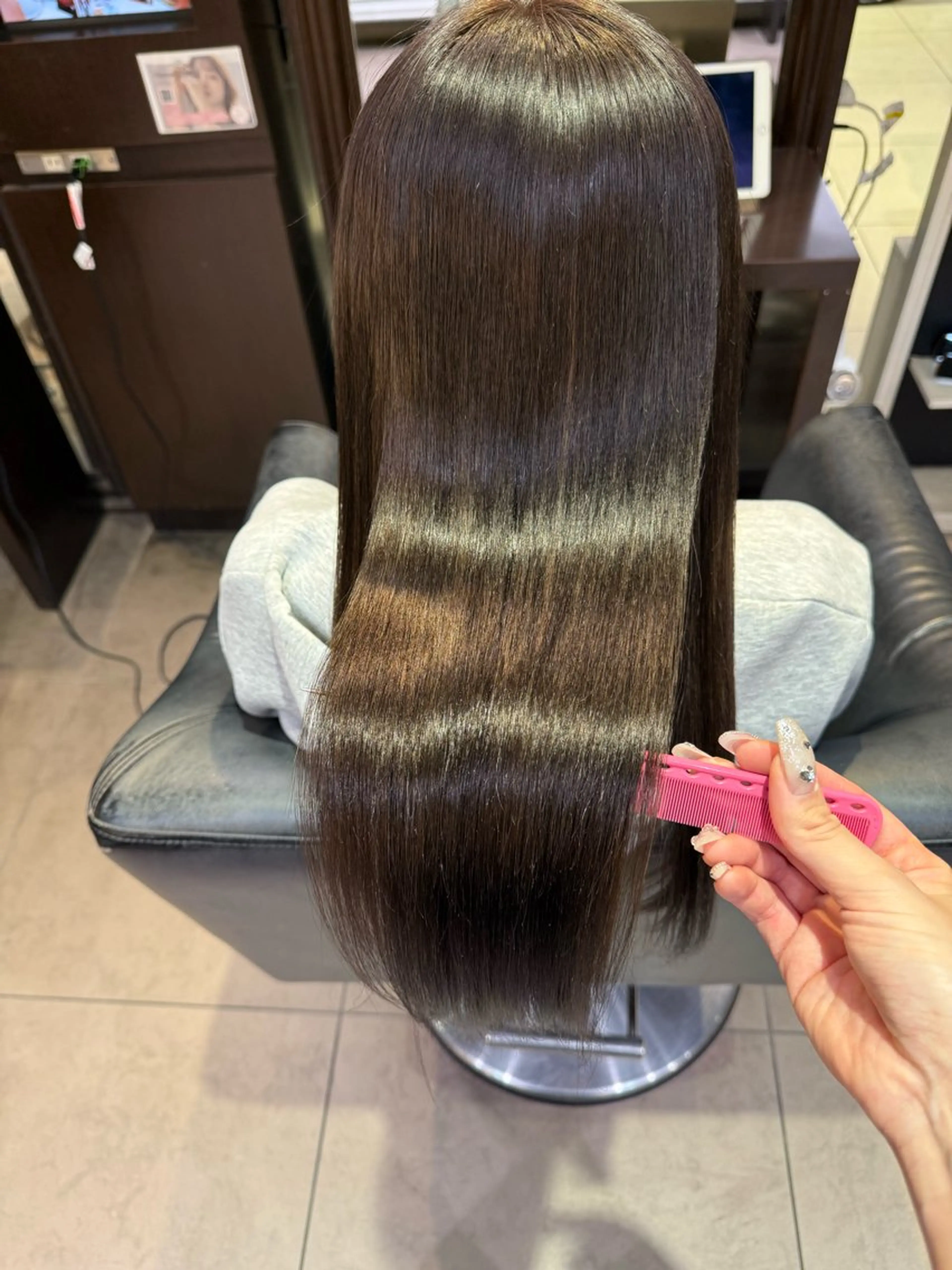 ロング トリートメント 【髪質改善💎韓国風 レイヤー🌷】山川のヘアスタイル