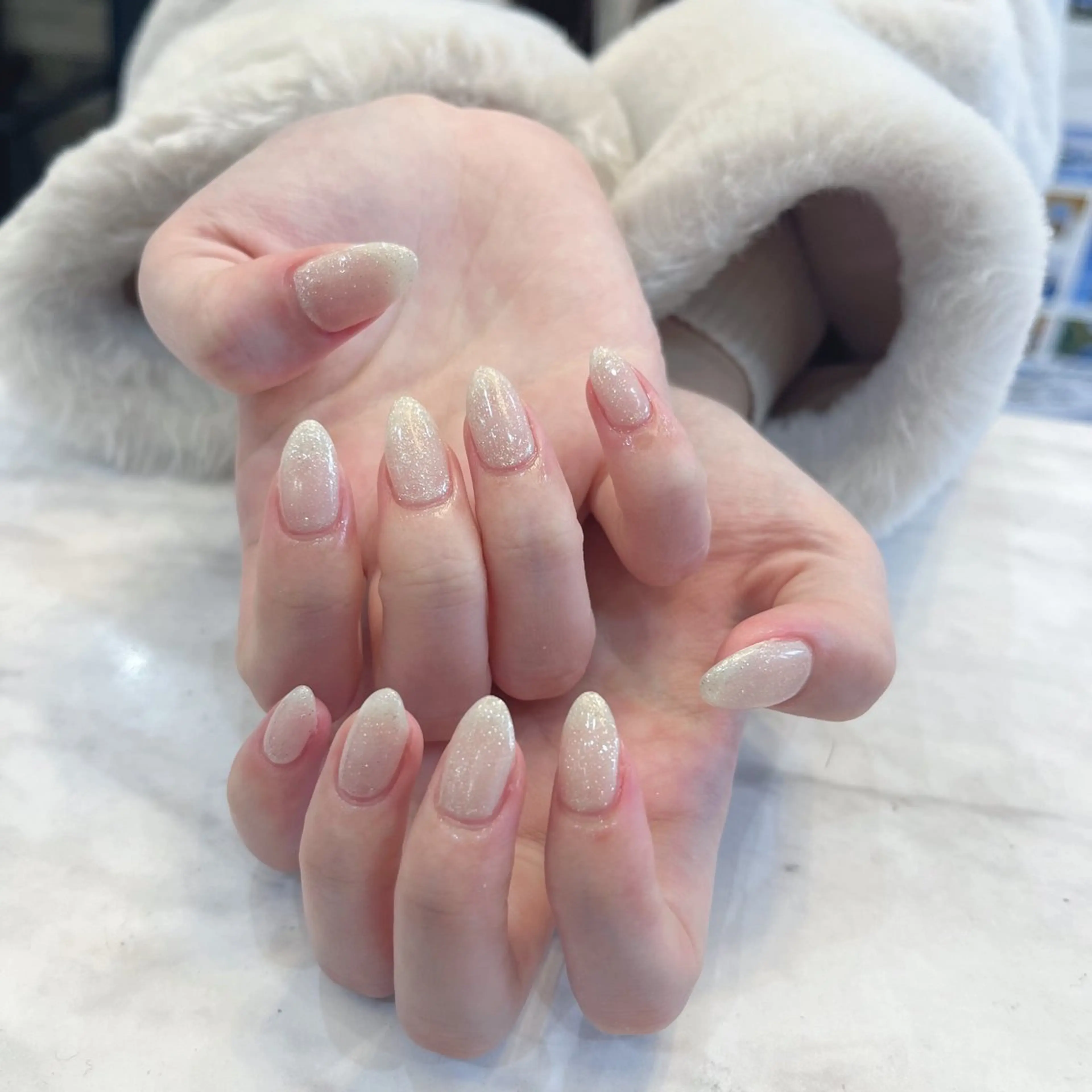 ネイル ラメ(グリッター) ハンドネイル arl nail💅yuriのネイルデザイン