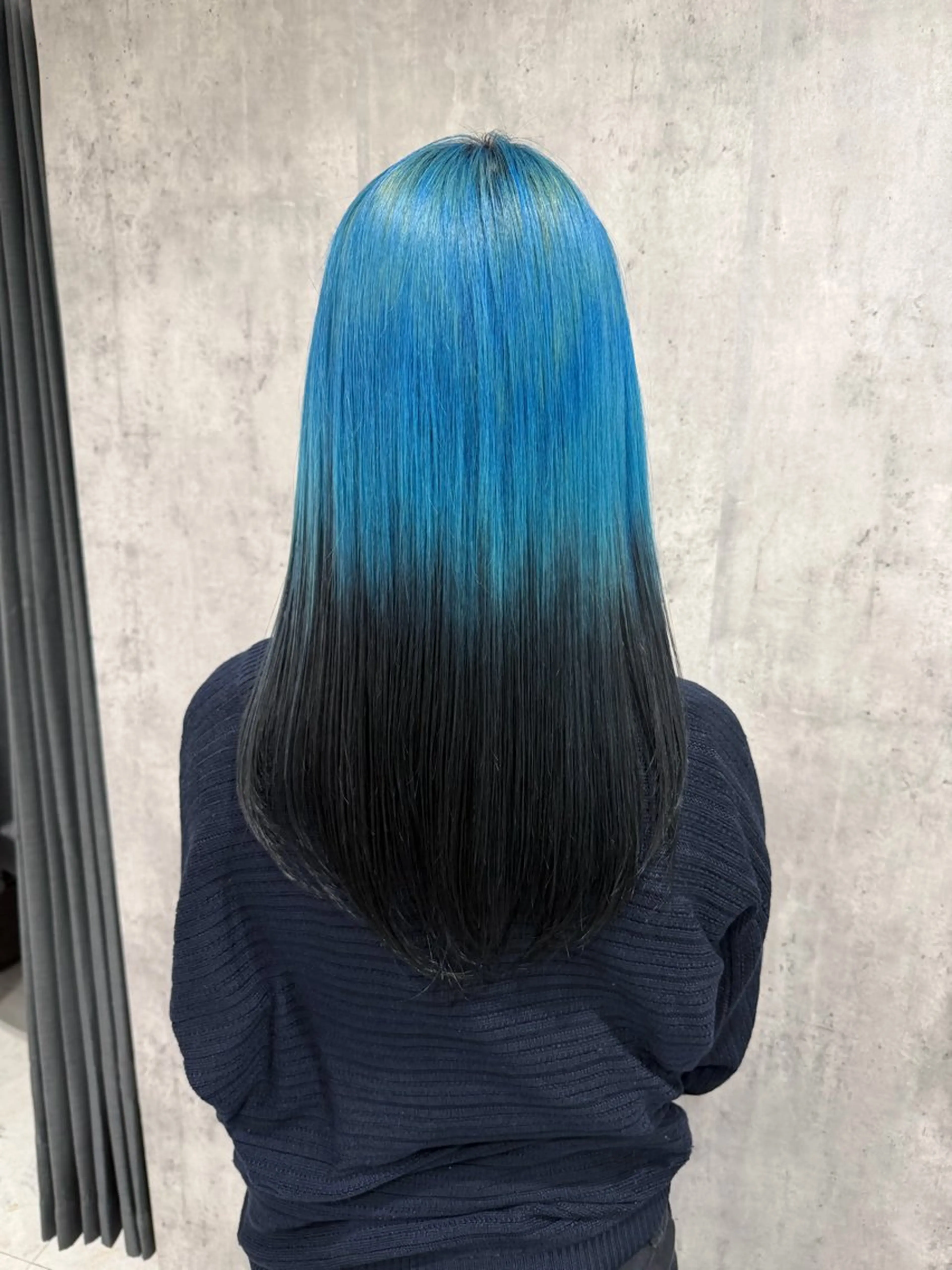 セミロング カラー coco ハルヒのヘアスタイル