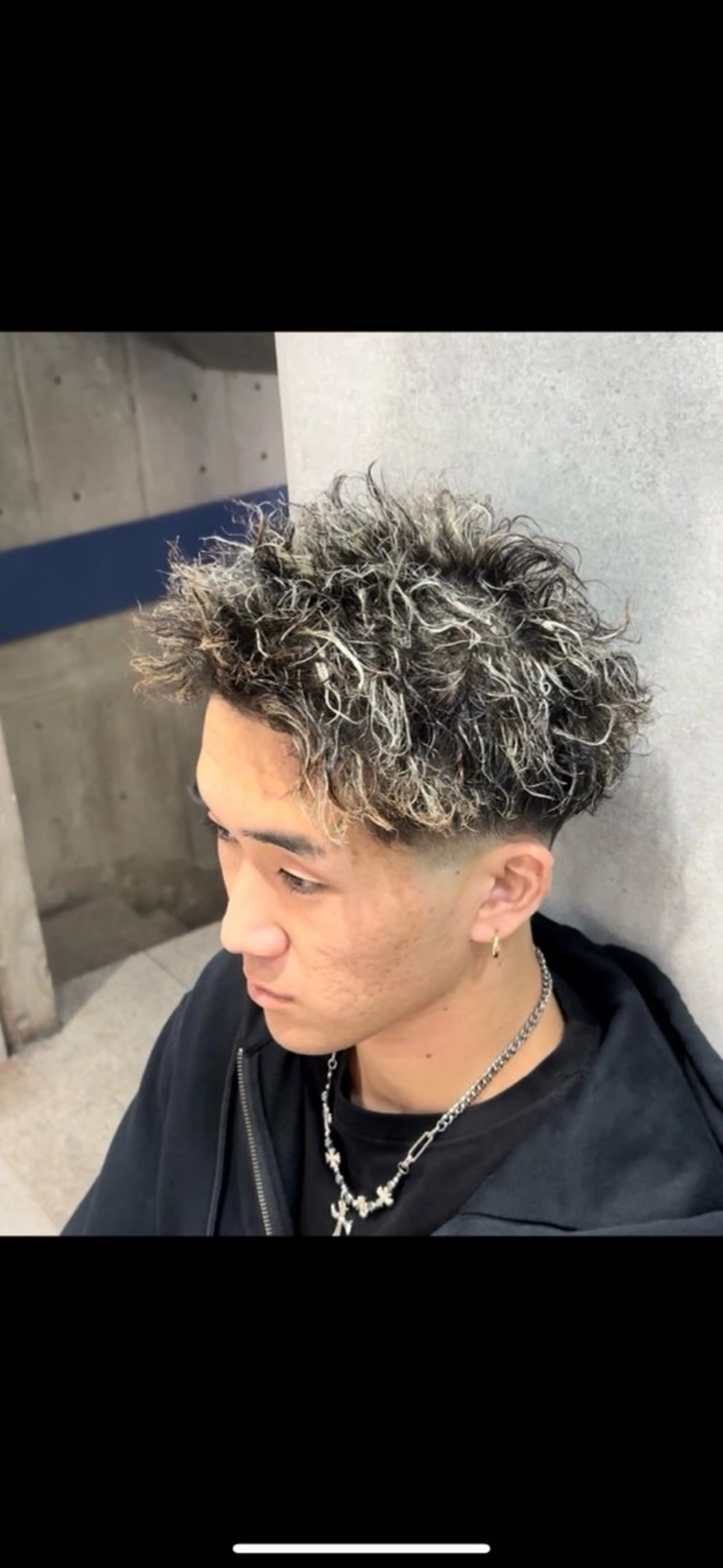 カラー パーマ メンズ カット ヘアカラー パーマ メンズ特化⚡️パーマ テッタのヘアスタイル