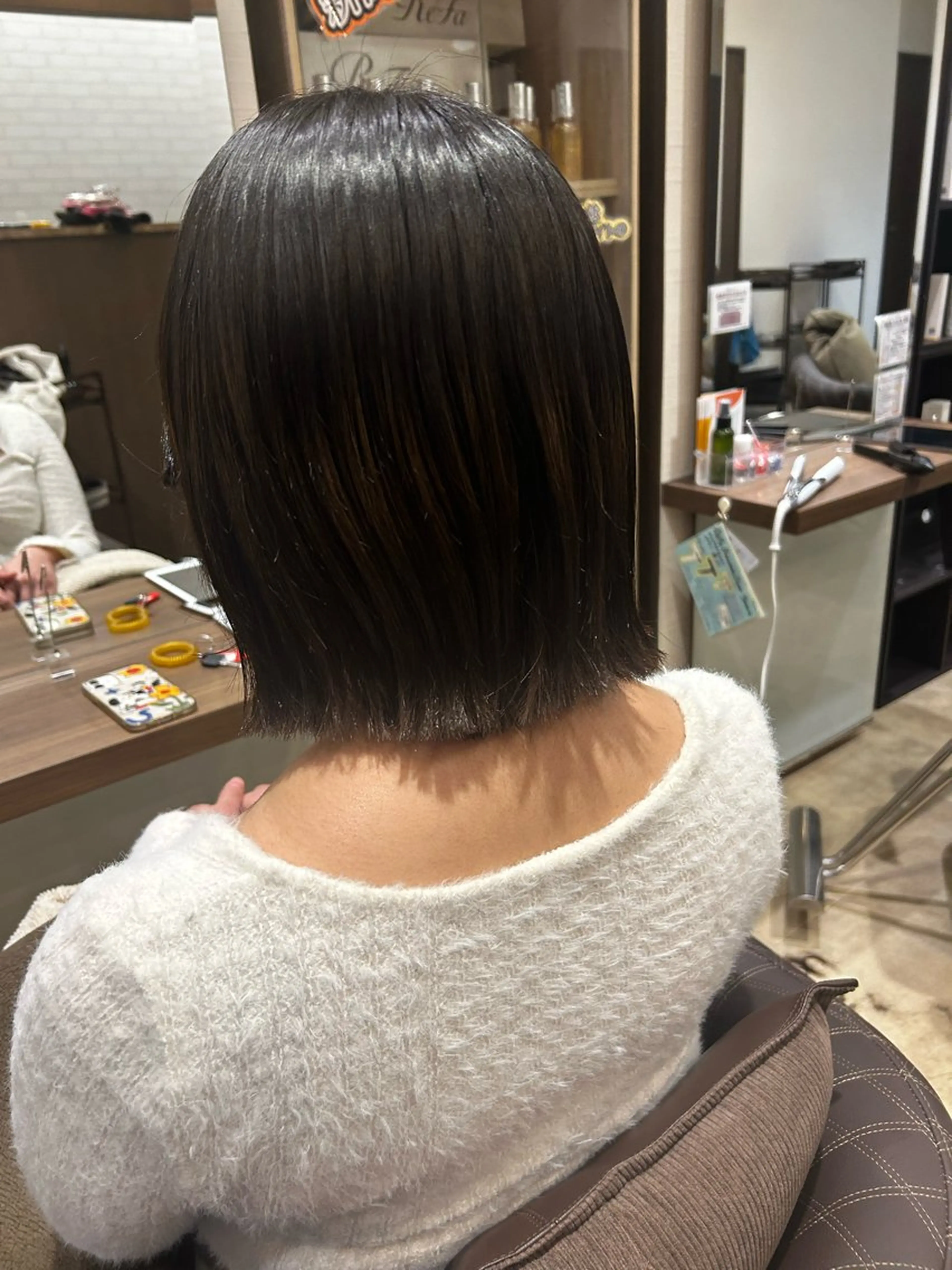 ショート 切りっぱなしボブ ボブ カット ayana by ayala所属・❤️‍🔥 RENA❤️‍🔥のヘアスタイル