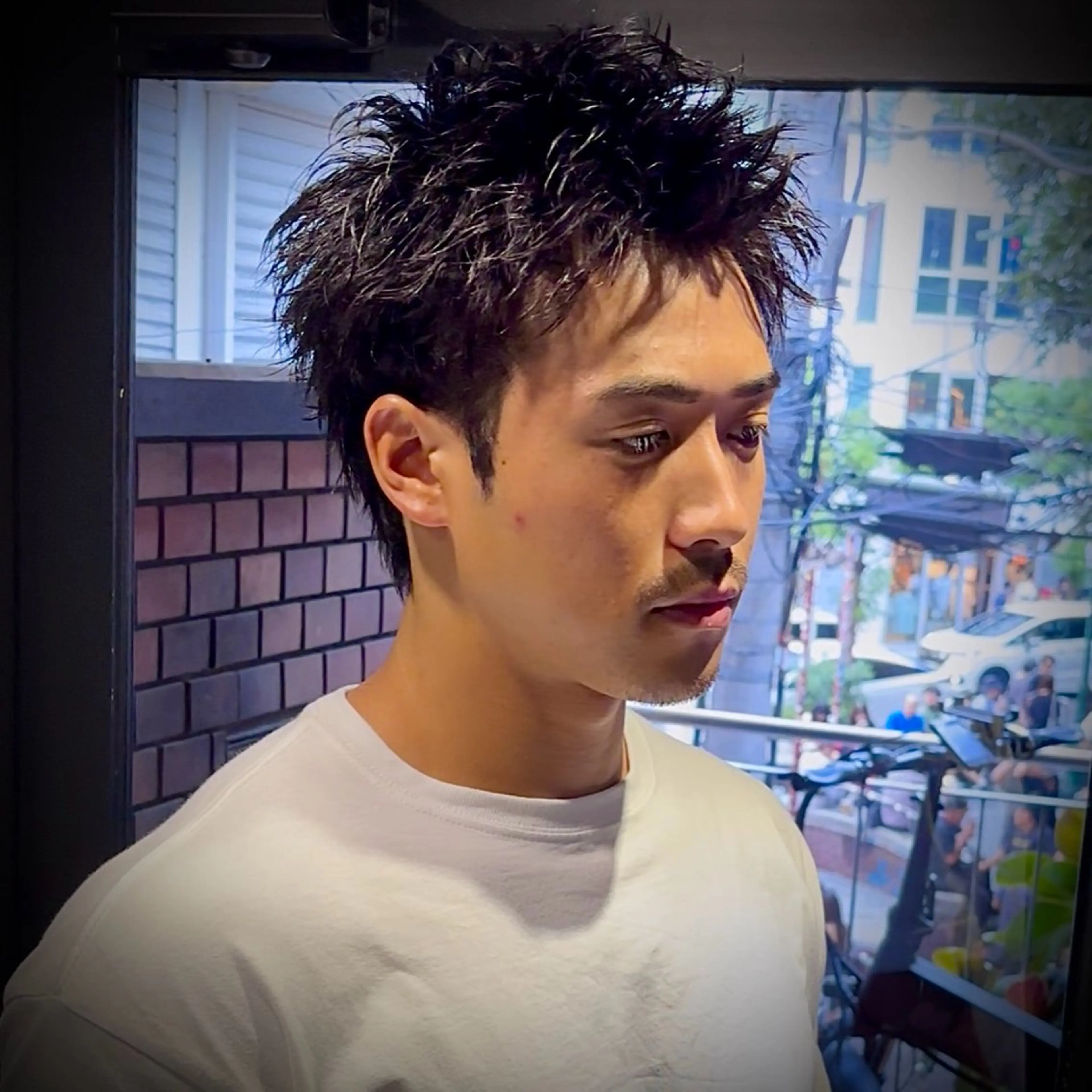 ▪️メンズカット＋メンズパーマ＋トリートメント▪️(フェードカット、どのパーマも可)【2回目のご来店の方のみ】の写真