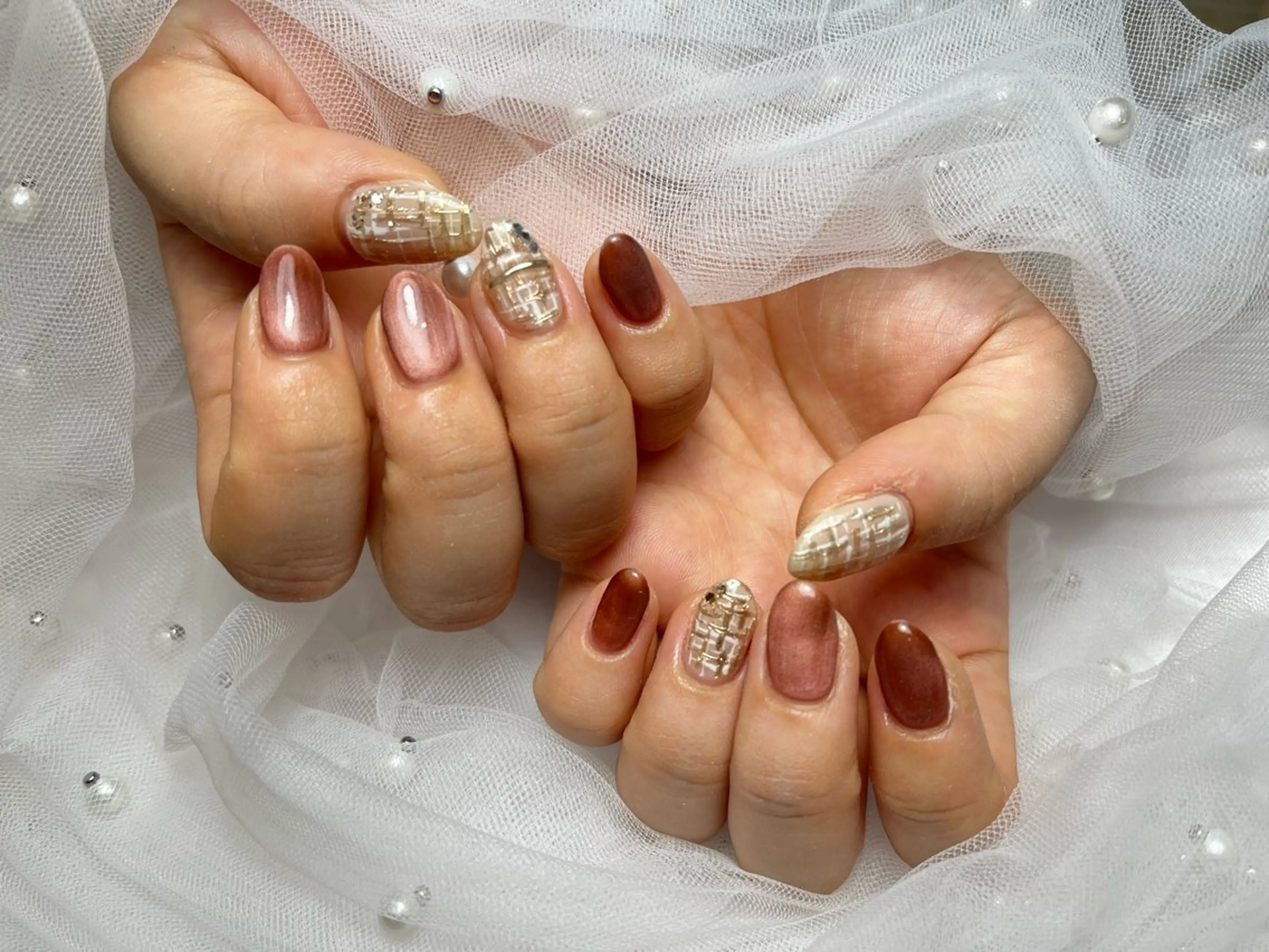 ネイル ハンドネイル ハンドケア peTiT sayakaのネイルデザイン