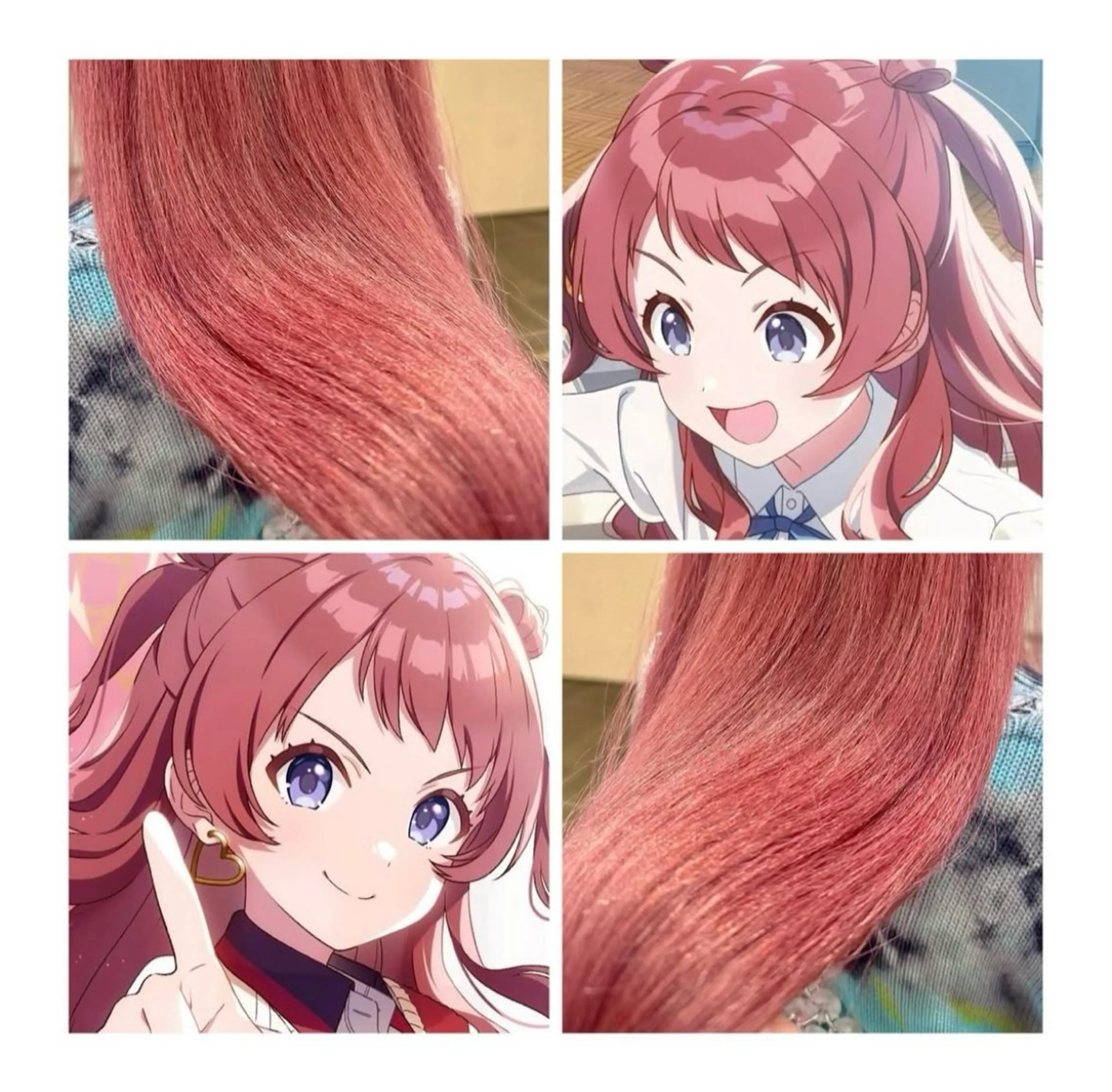 セミロング カラー ブラウンカラー ヘアカラー GARU-ガル-所属・TSUNO🦖 派手髪/オタク美容師のヘアスタイル