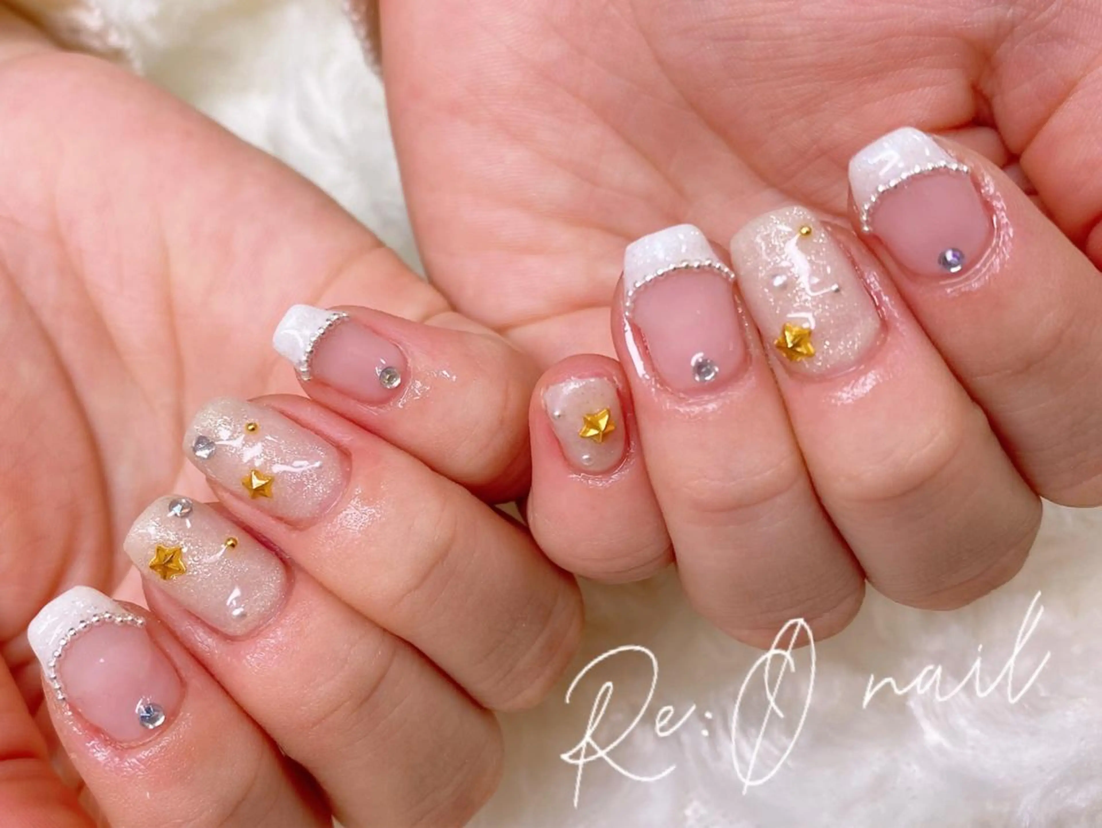 ネイル ハンドネイル Re:Ø nail 🩵TSUJIのネイルデザイン