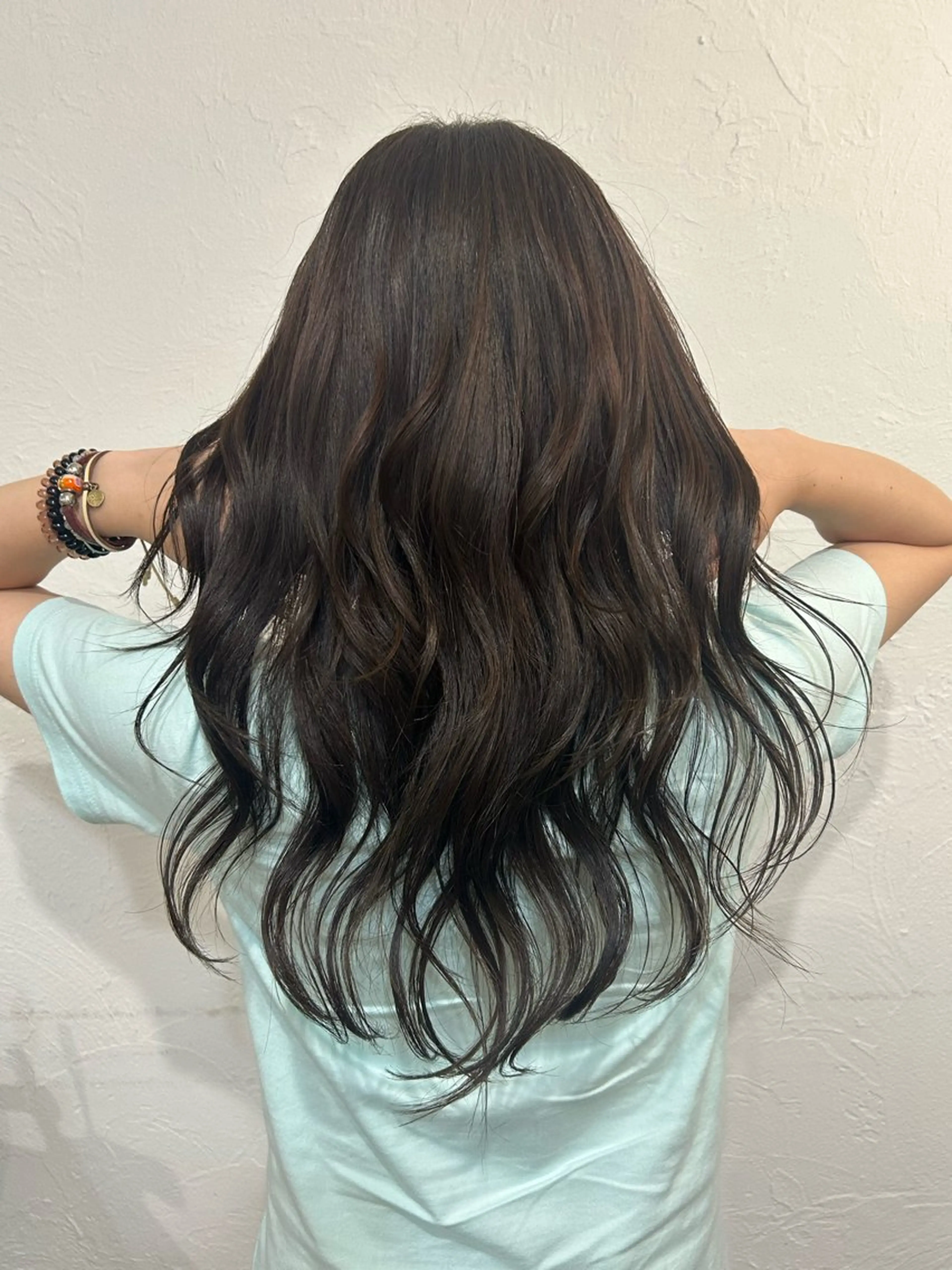 ヘアカラーの写真