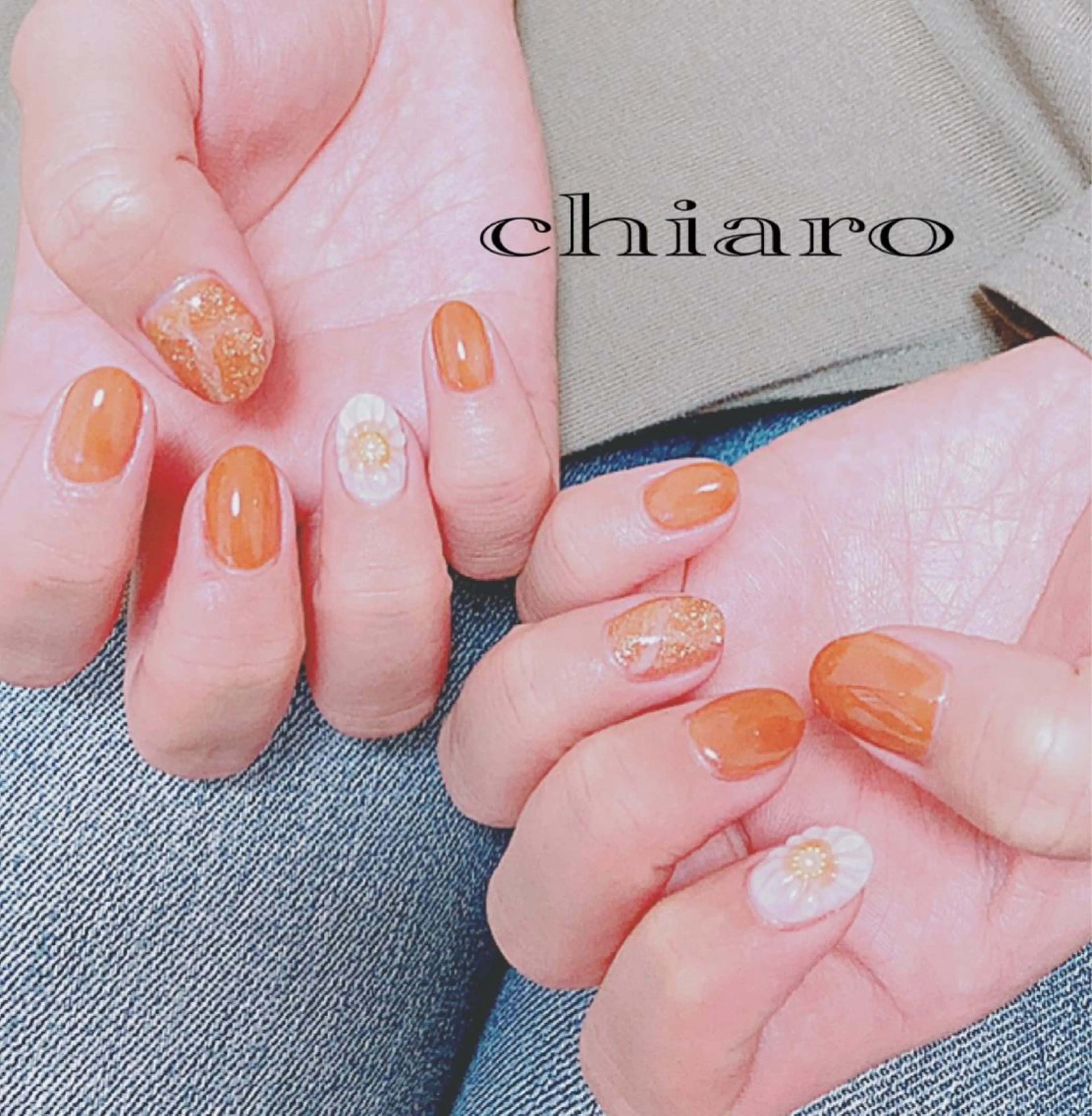 ミディアム 神崎 千秋のネイルデザイン