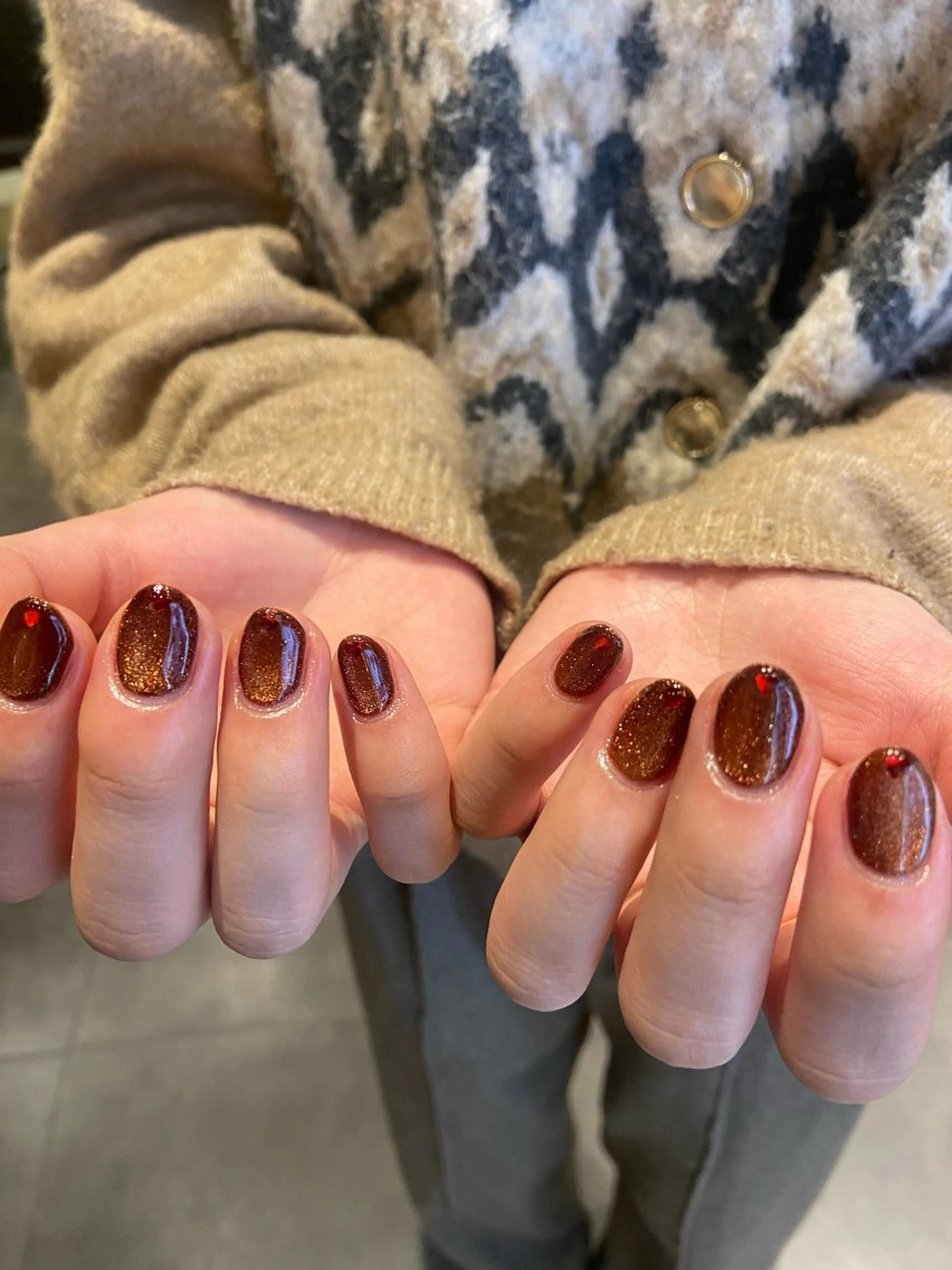 ネイル ハート OAK所属・OAK Nazuna🌺のネイルデザイン