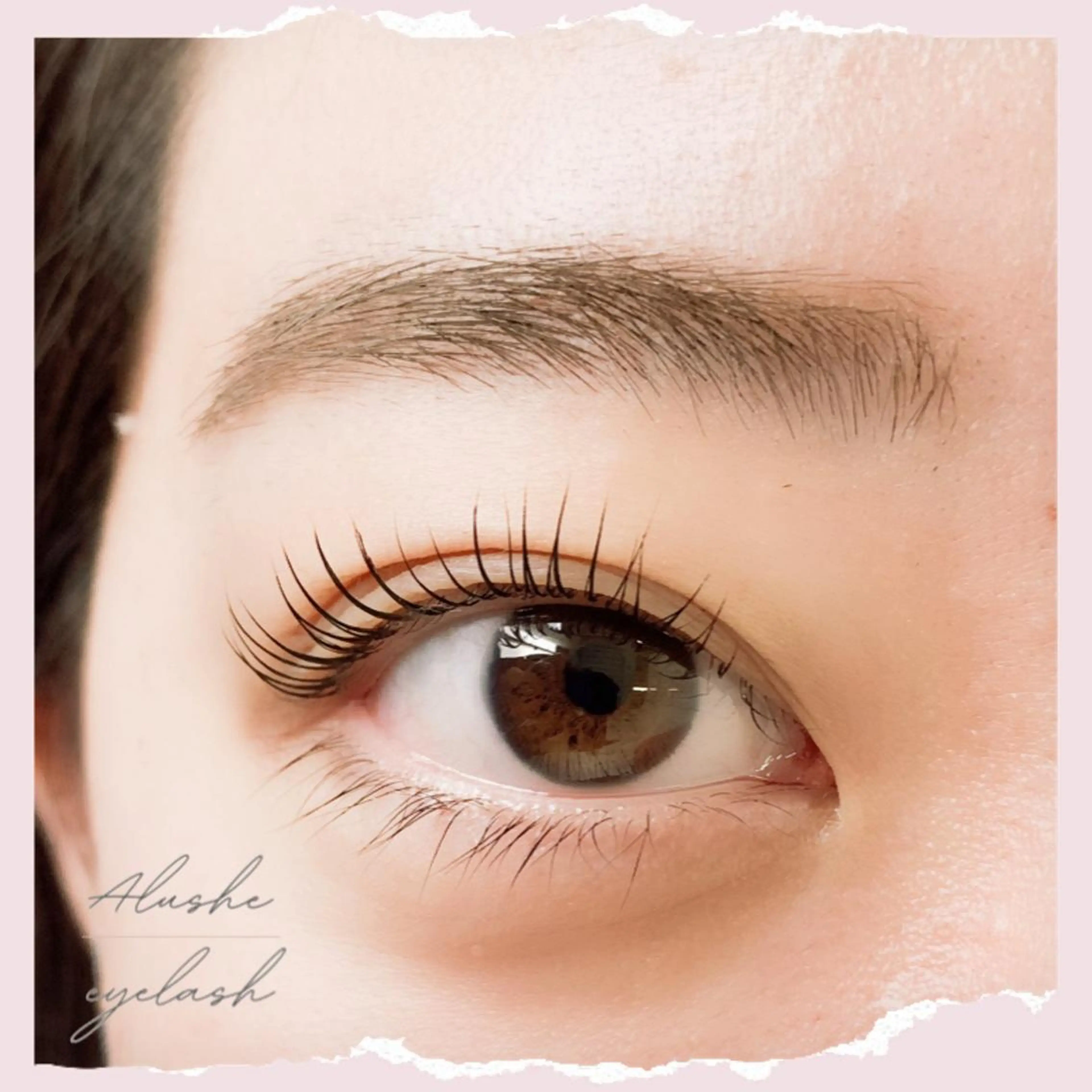 パーマ マツエク・マツパ ⁺˚･༓☾アルーシェ みゆり☽༓･˚⁺のマツエク・マツパデザイン