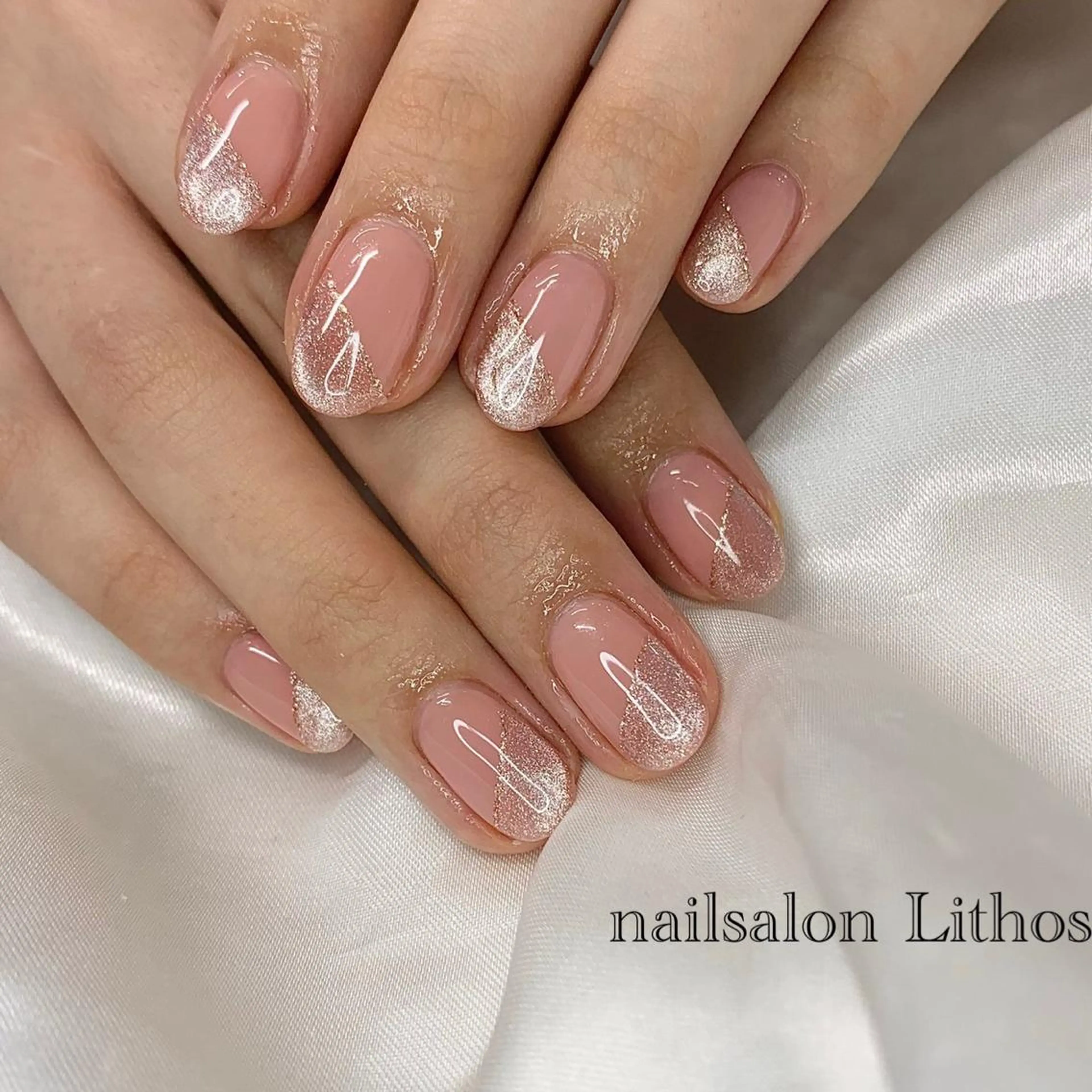 ネイル マグネットネイル ハンドネイル nailsalon Lithos所属・nailsalon Recontreのネイルデザイン