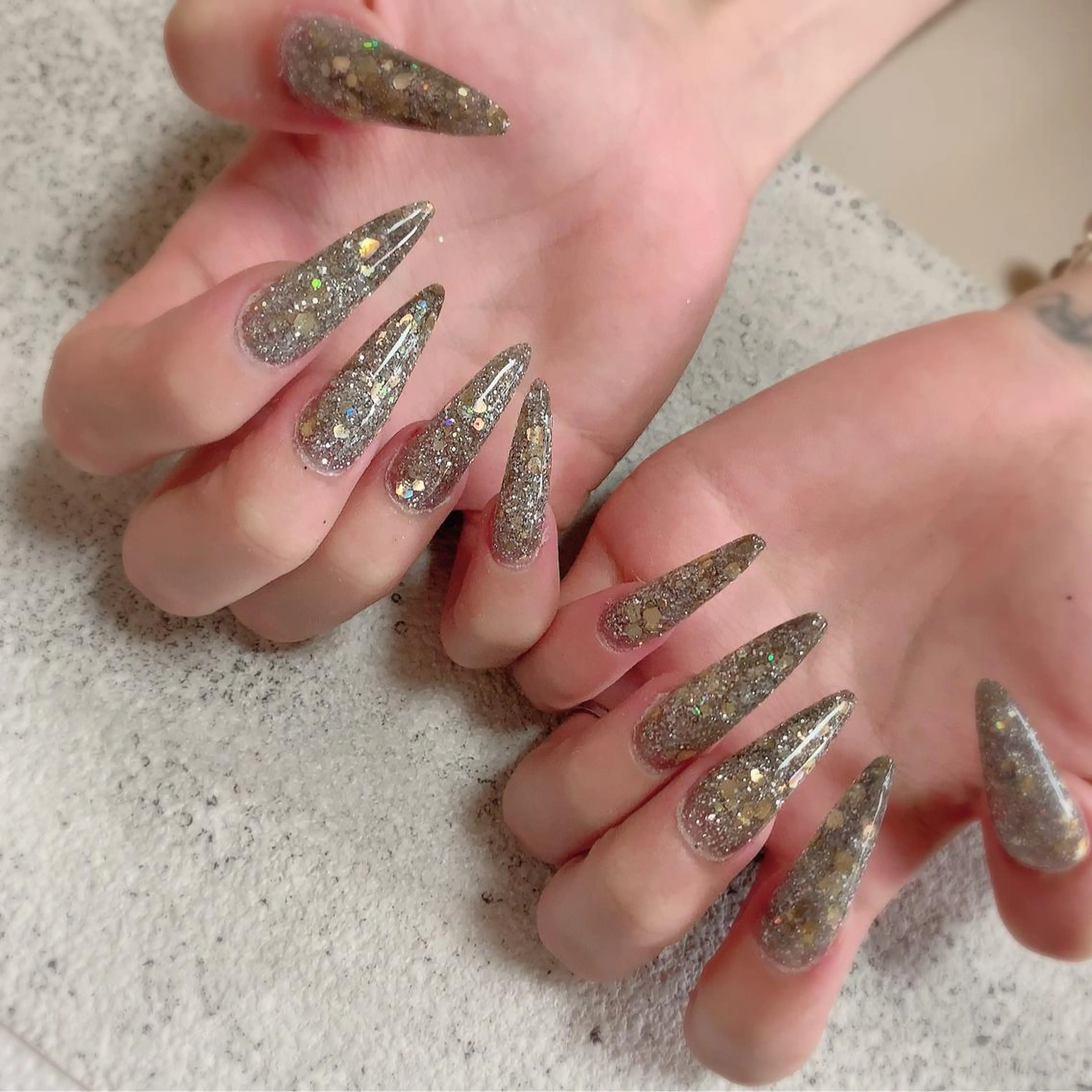 ネイル ワンカラーネイル スカルプネイル Lian nailのネイルデザイン