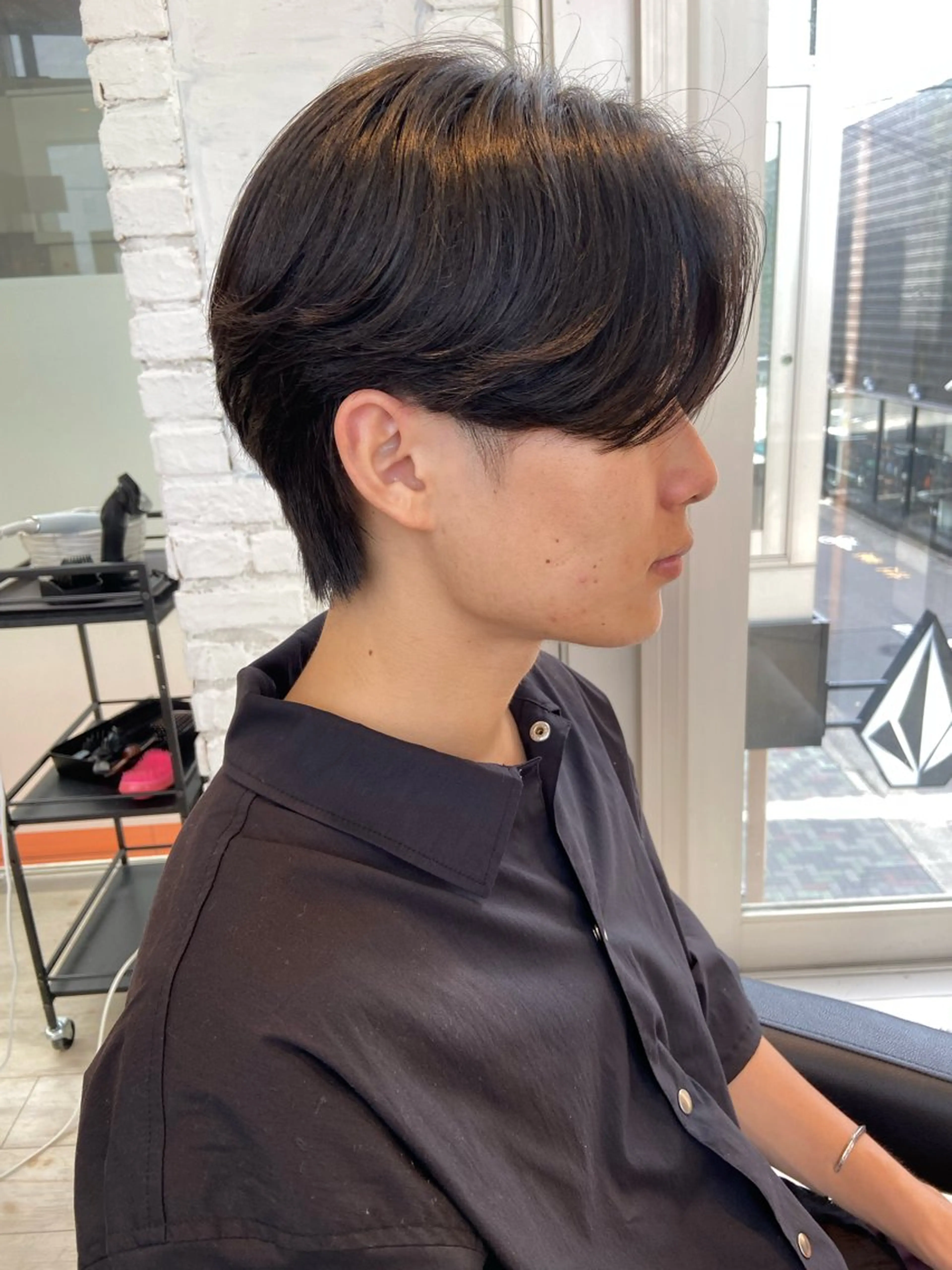 メンズ カルマパーマ メンズパーマ 韓国ヘア/そら レイヤー透明感カラーのヘアスタイル