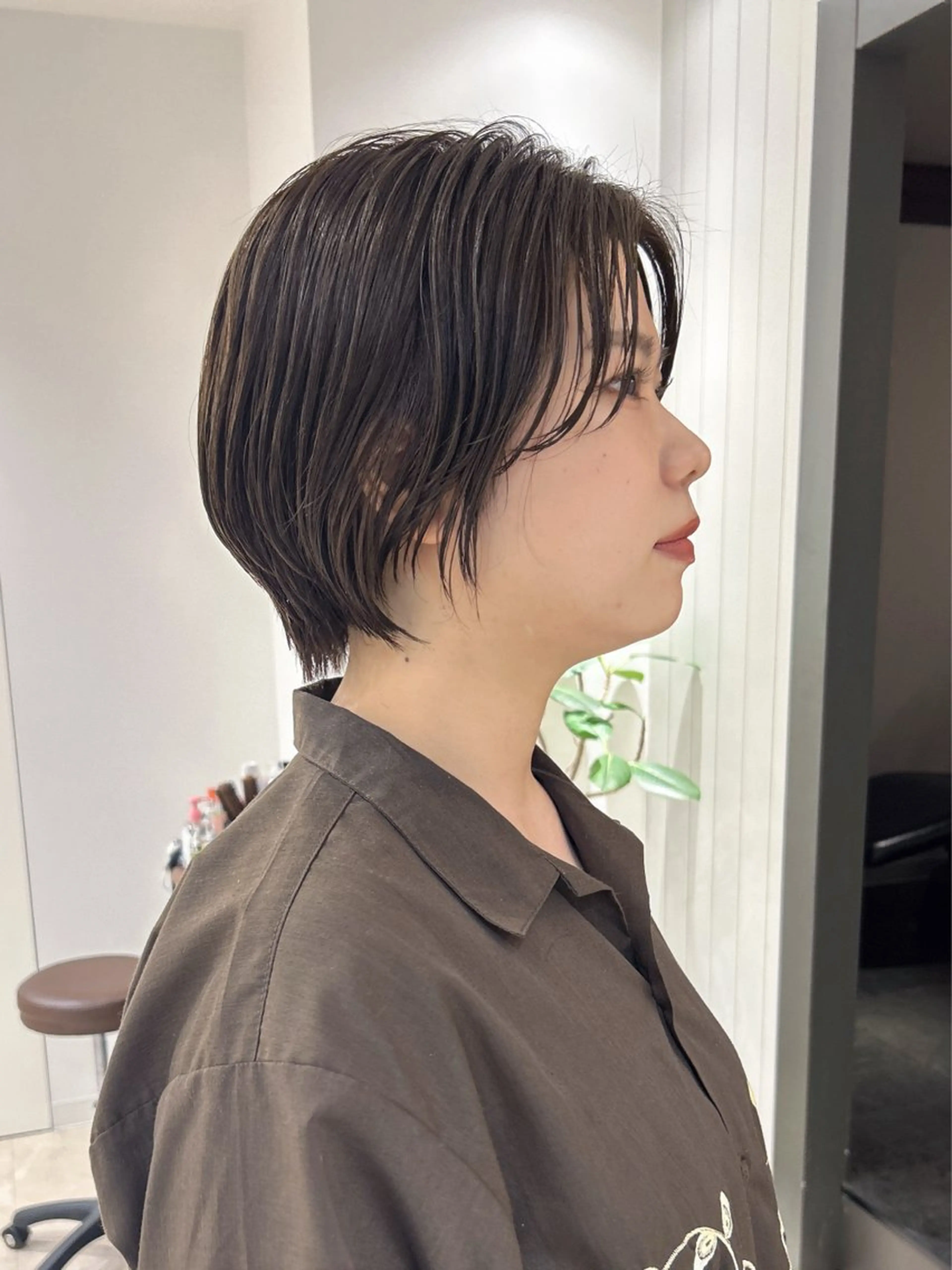 ショート カラー カット ヘアカラー トリートメント メンズヘア/レイヤー /ボブ山内春輝のヘアスタイル