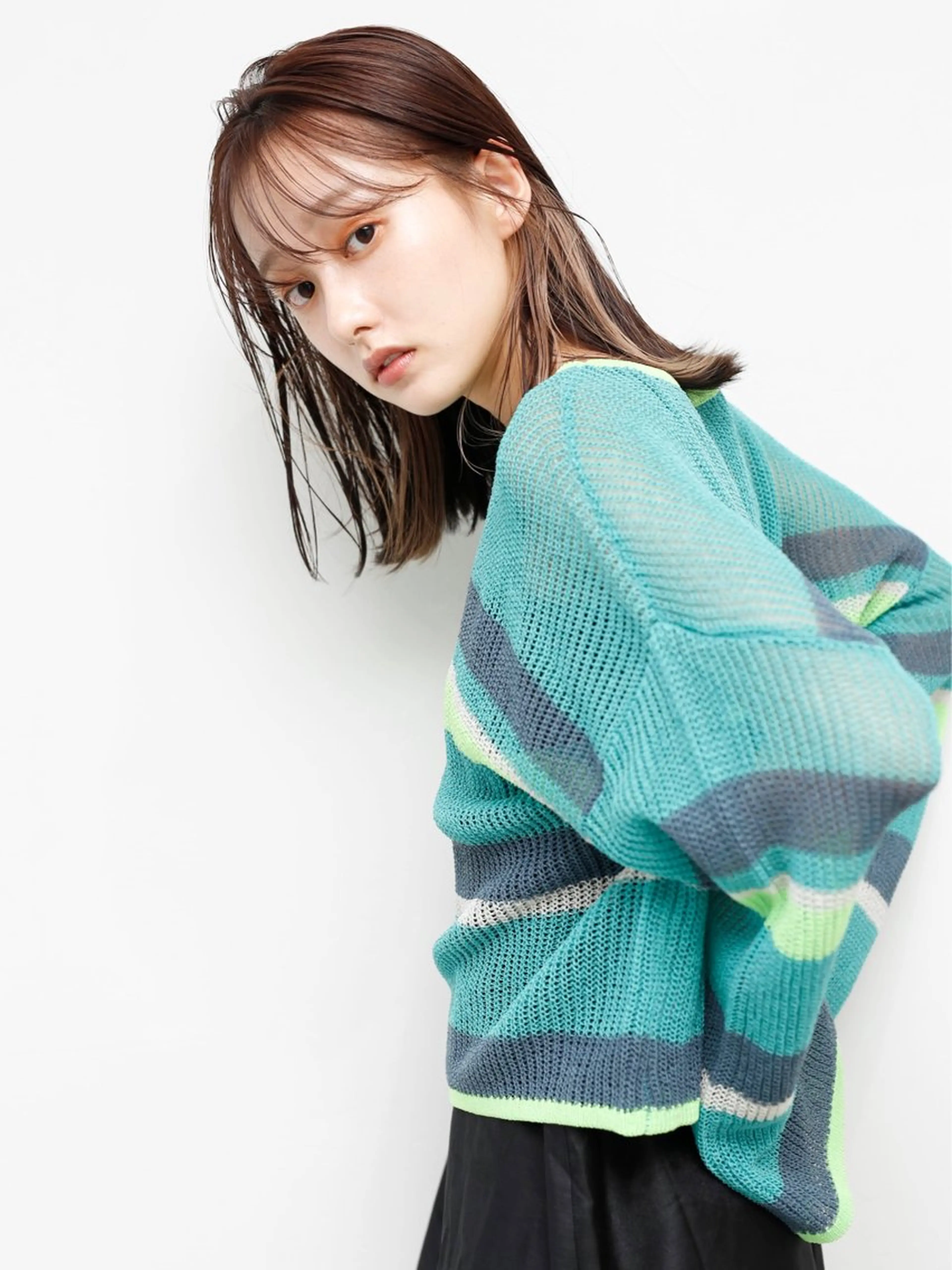 ミディアム カラー ill.所属・ill［イル］大須 kojimaのヘアスタイル