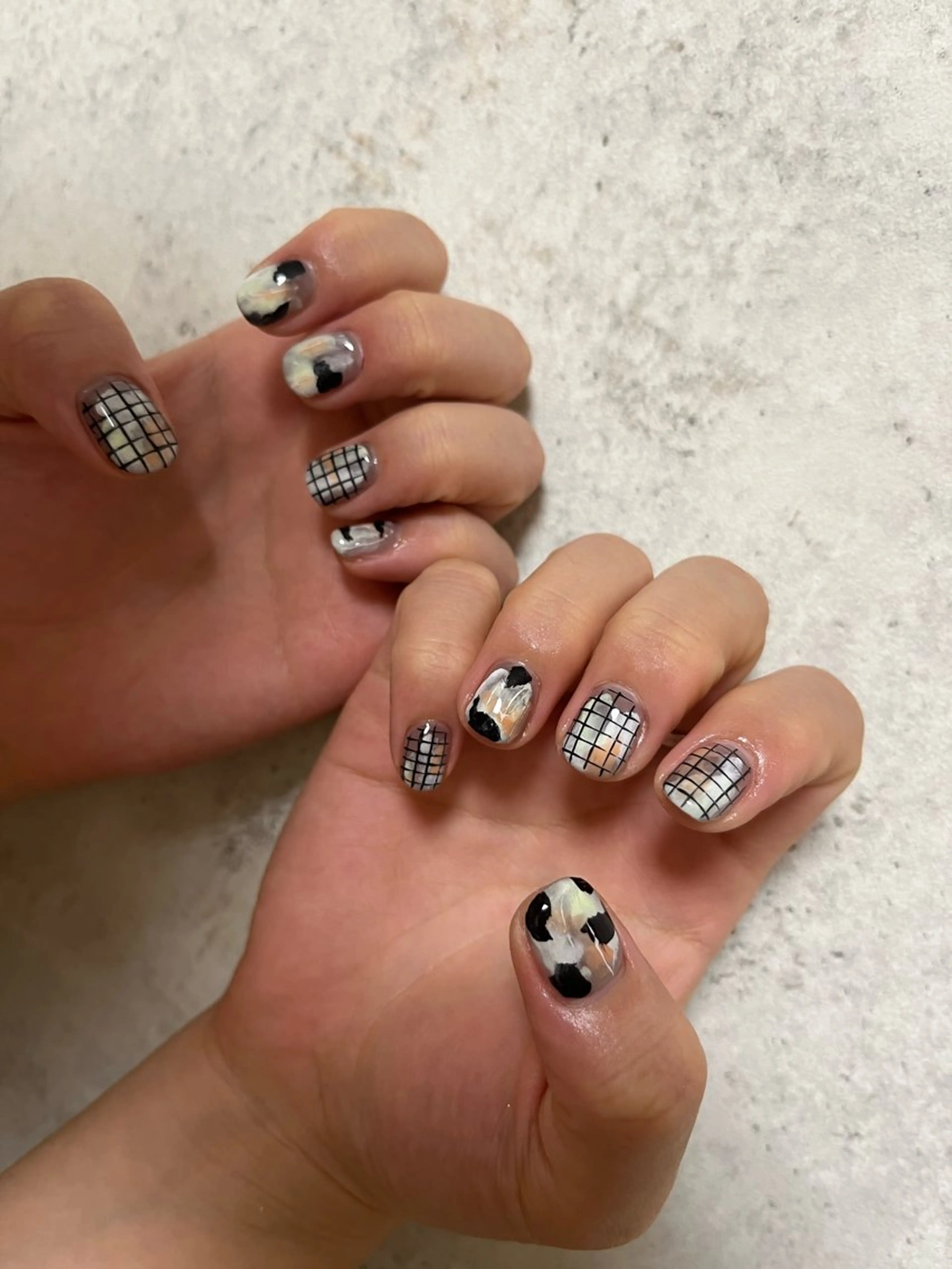 ネイル Amber21.所属・Nagahama Akariのネイルデザイン