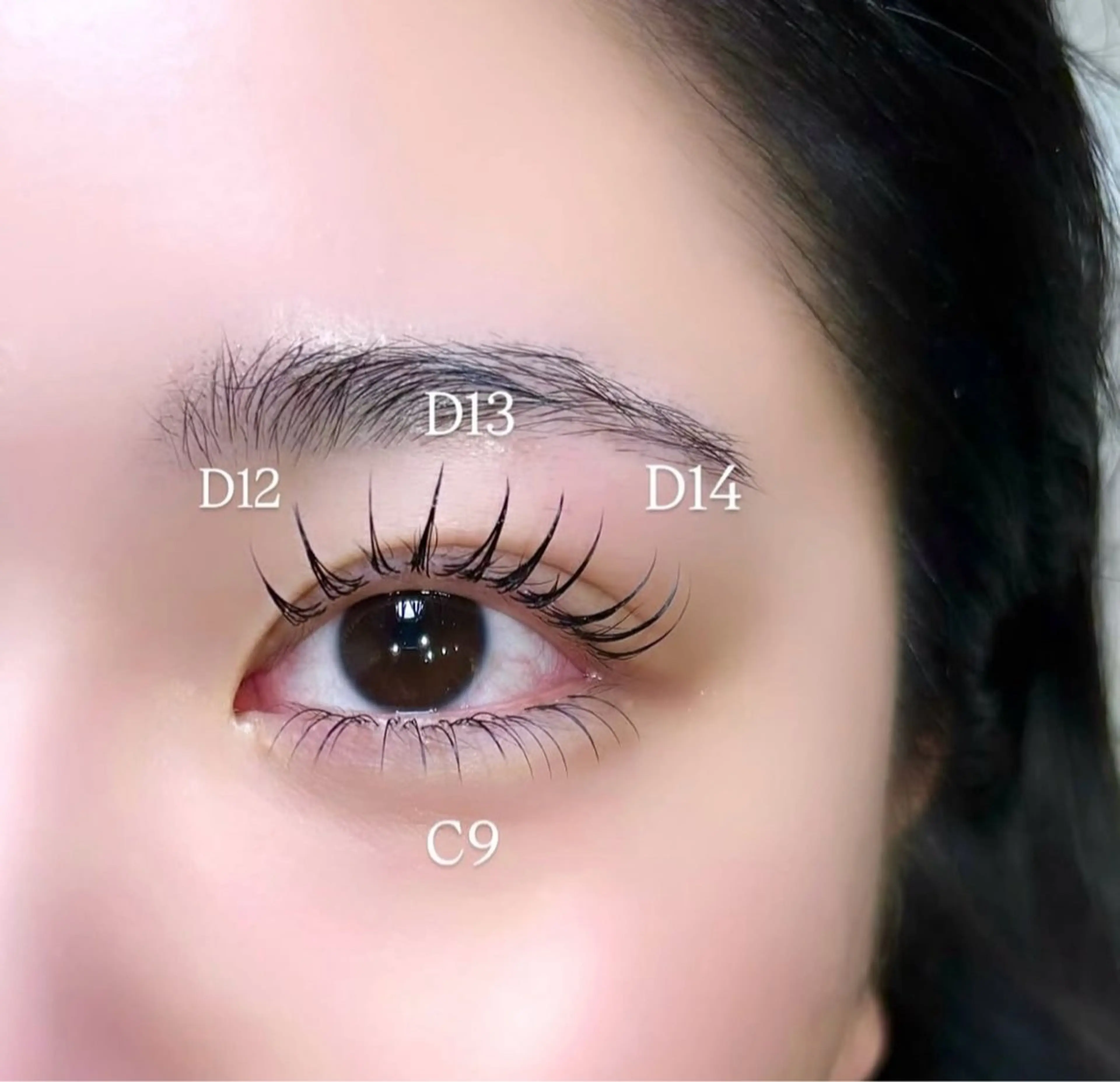 マツエク・マツパ 付け放題 フラットラッシュ マツエク eyelash salon éclat所属・izumi マツエク/パリ/束間のマツエク・マツパデザイン