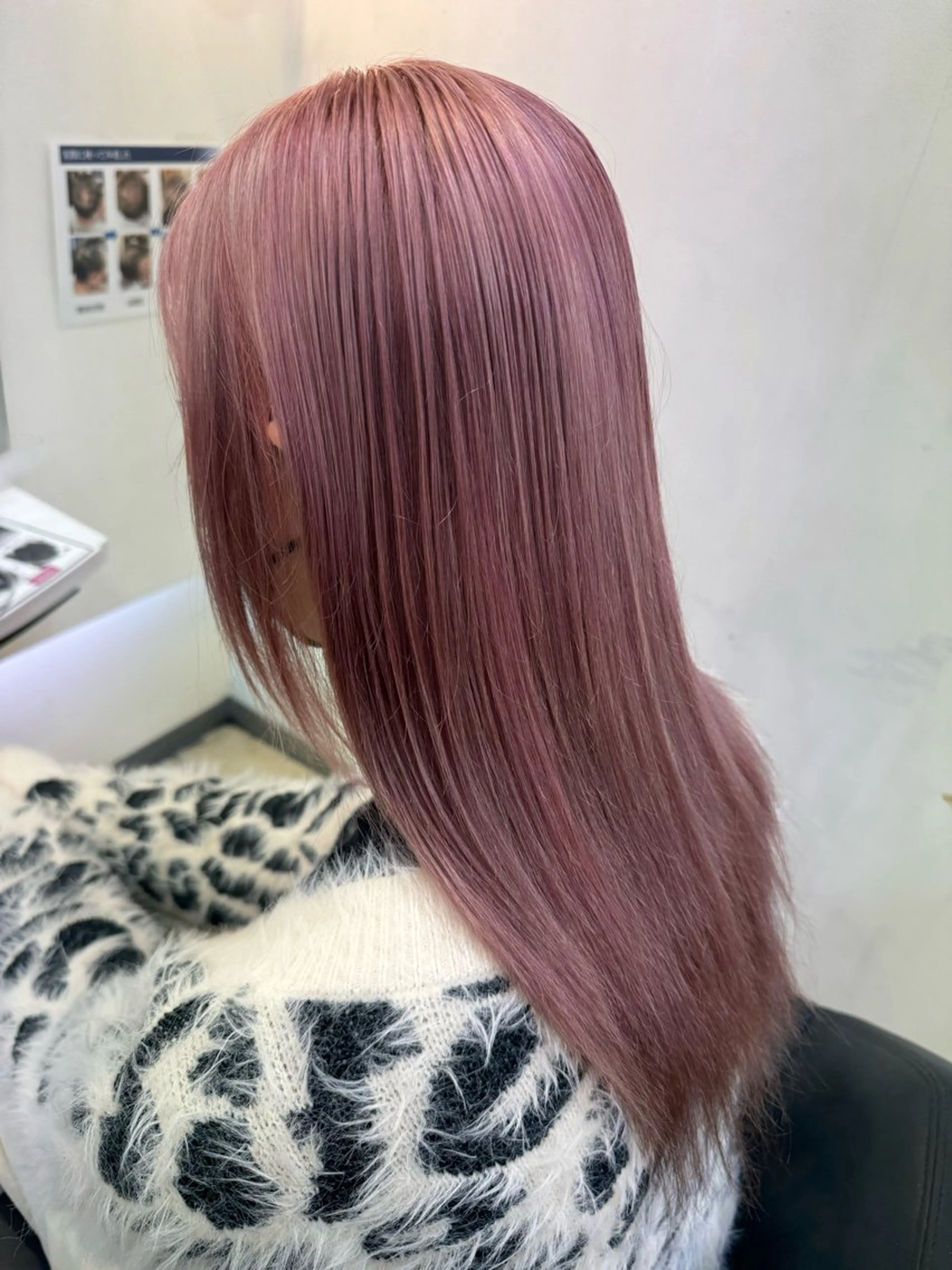 カラー 中山 蓮獅のヘアスタイル