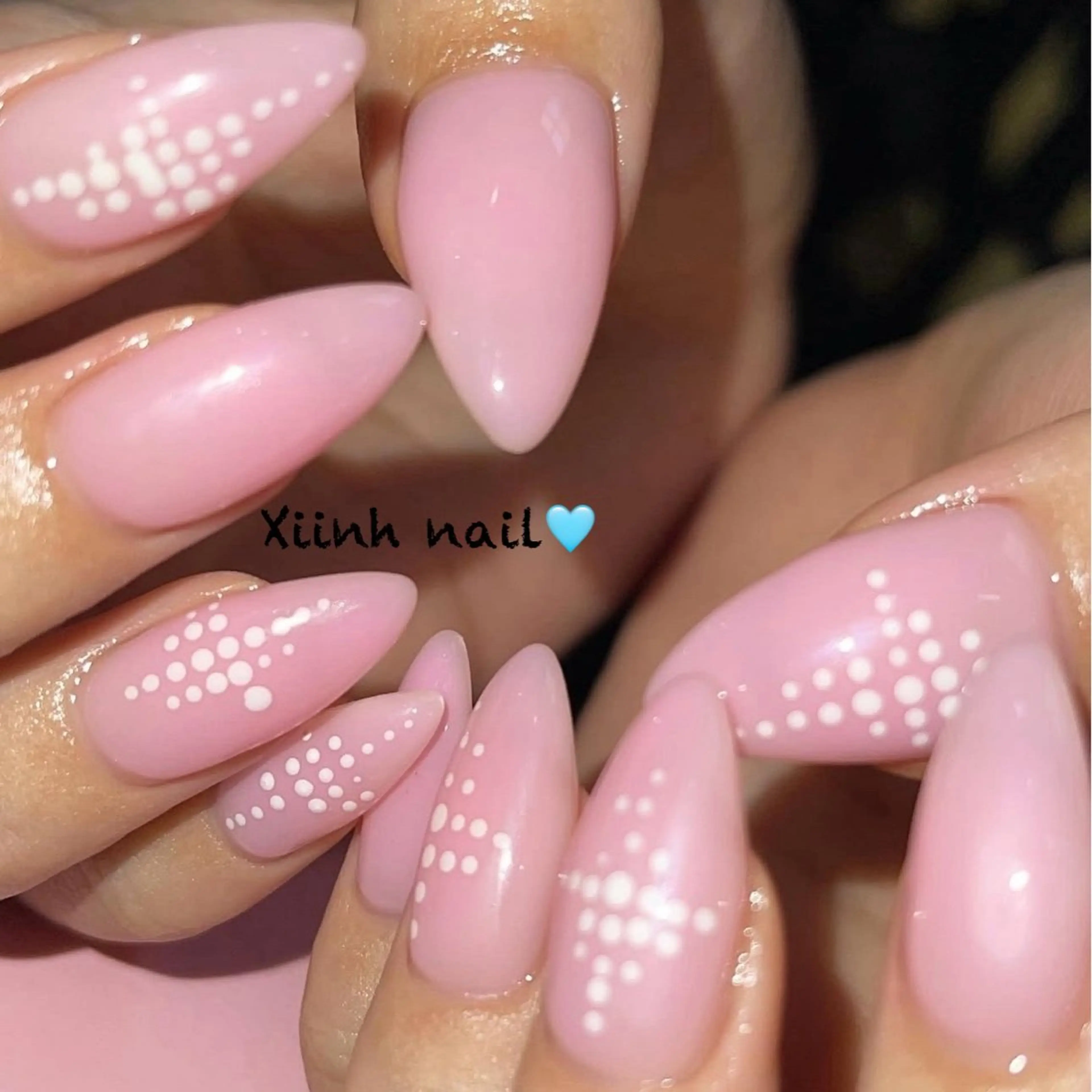 ネイル チークネイル 桜ネイル フットネイル ジェルネイル ハロウィン ハンドネイル XIINH NAIL SALONのネイルデザイン