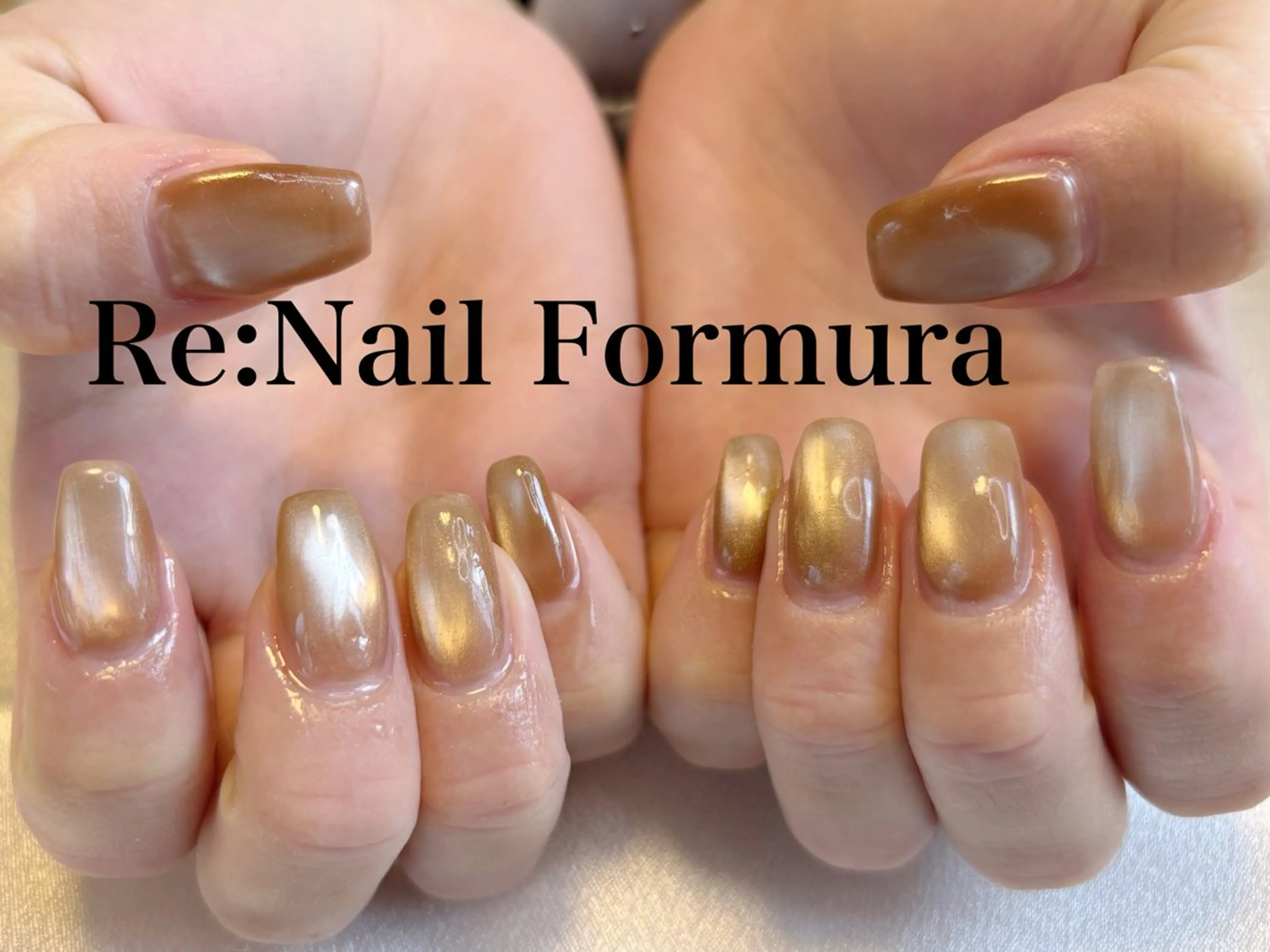 ミディアム ハンドネイル Re:Nail Formula所属・kido chieのネイルデザイン