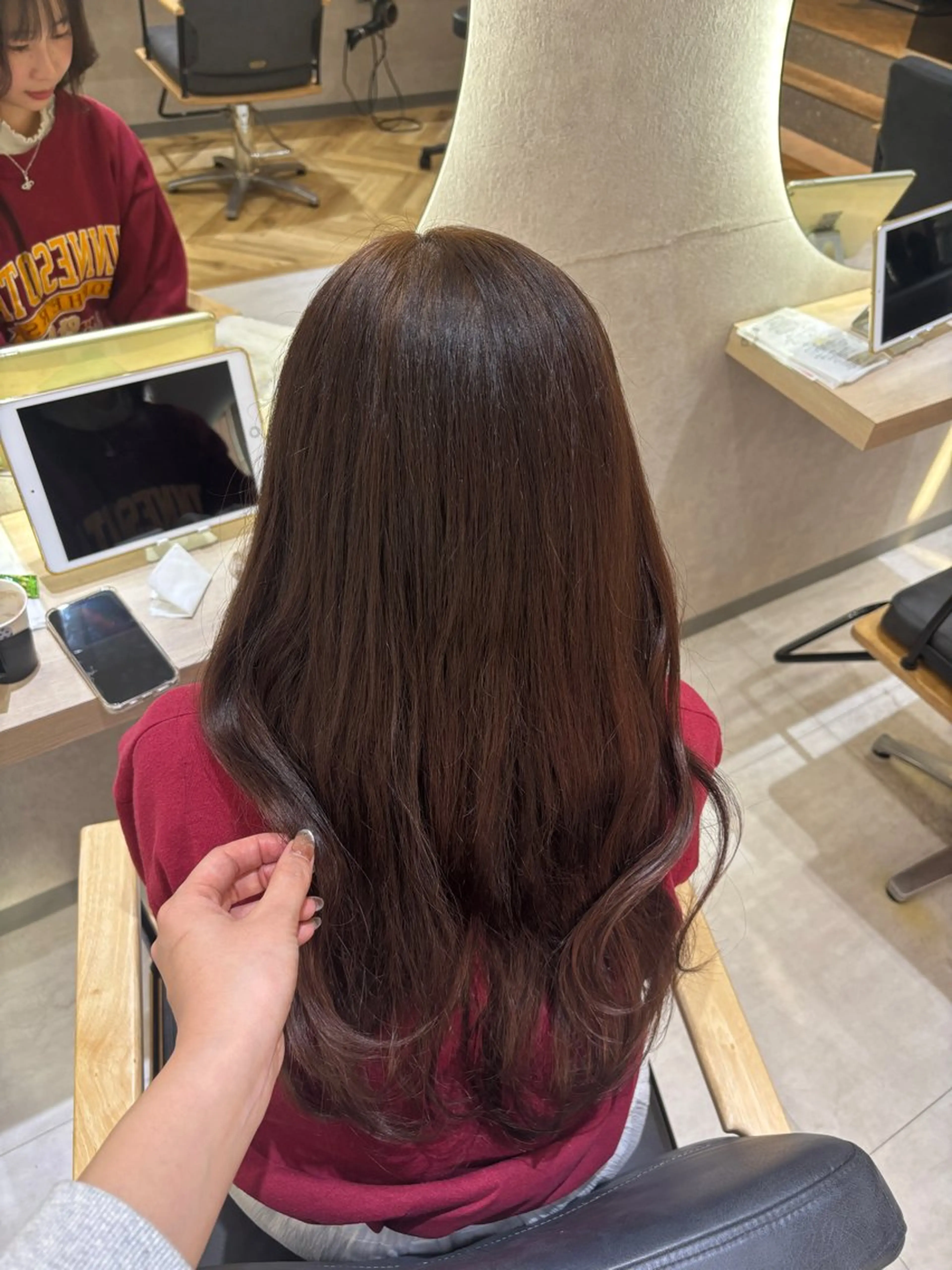 ロング ヘアカラー トリートメント Zina天神/ nozomiのヘアスタイル