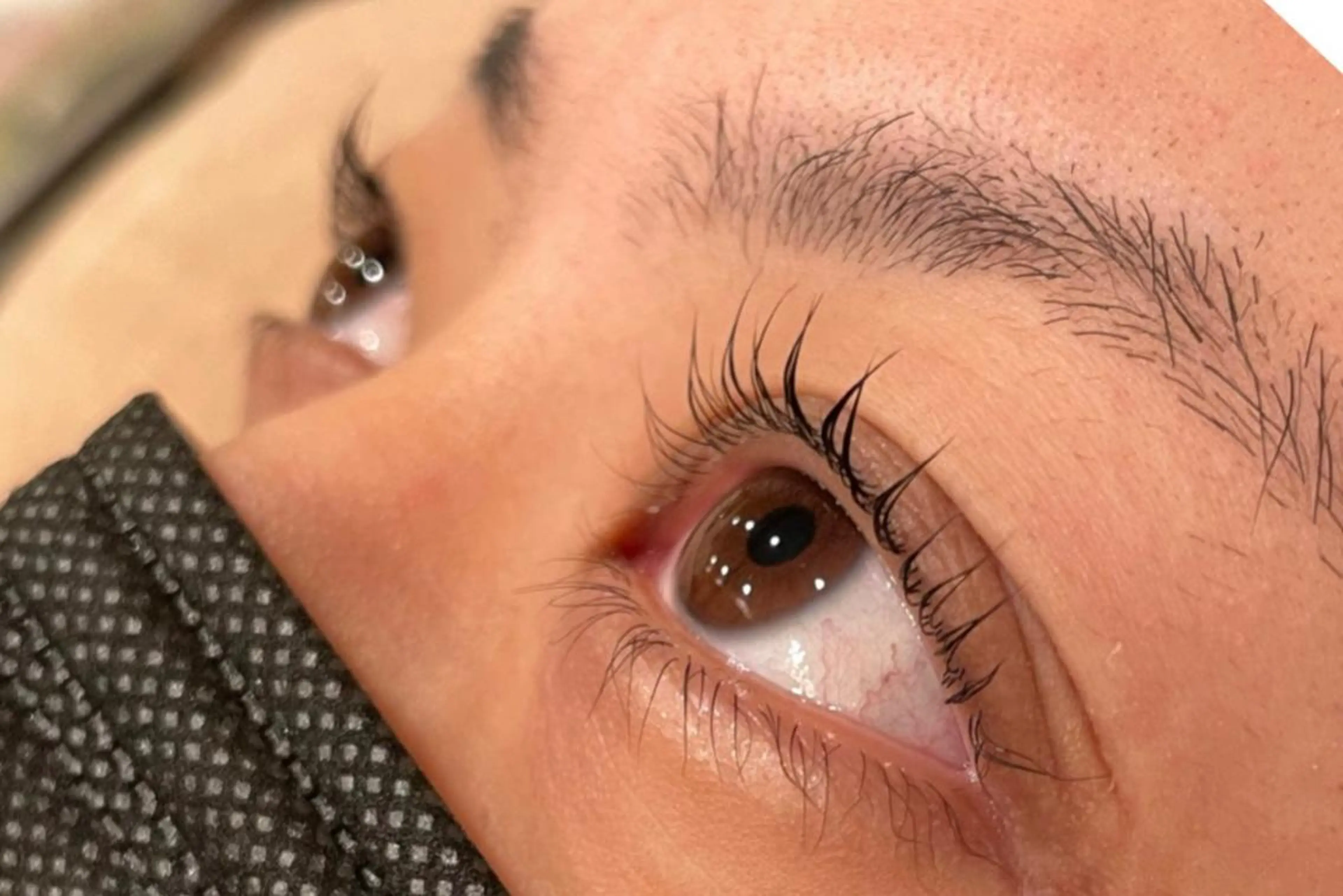 🐯 ケアコース 🐯 トリートメント効果の高い国産のお薬を使用ダメージレスで自睫毛をケアレながらしっかりカール!の写真