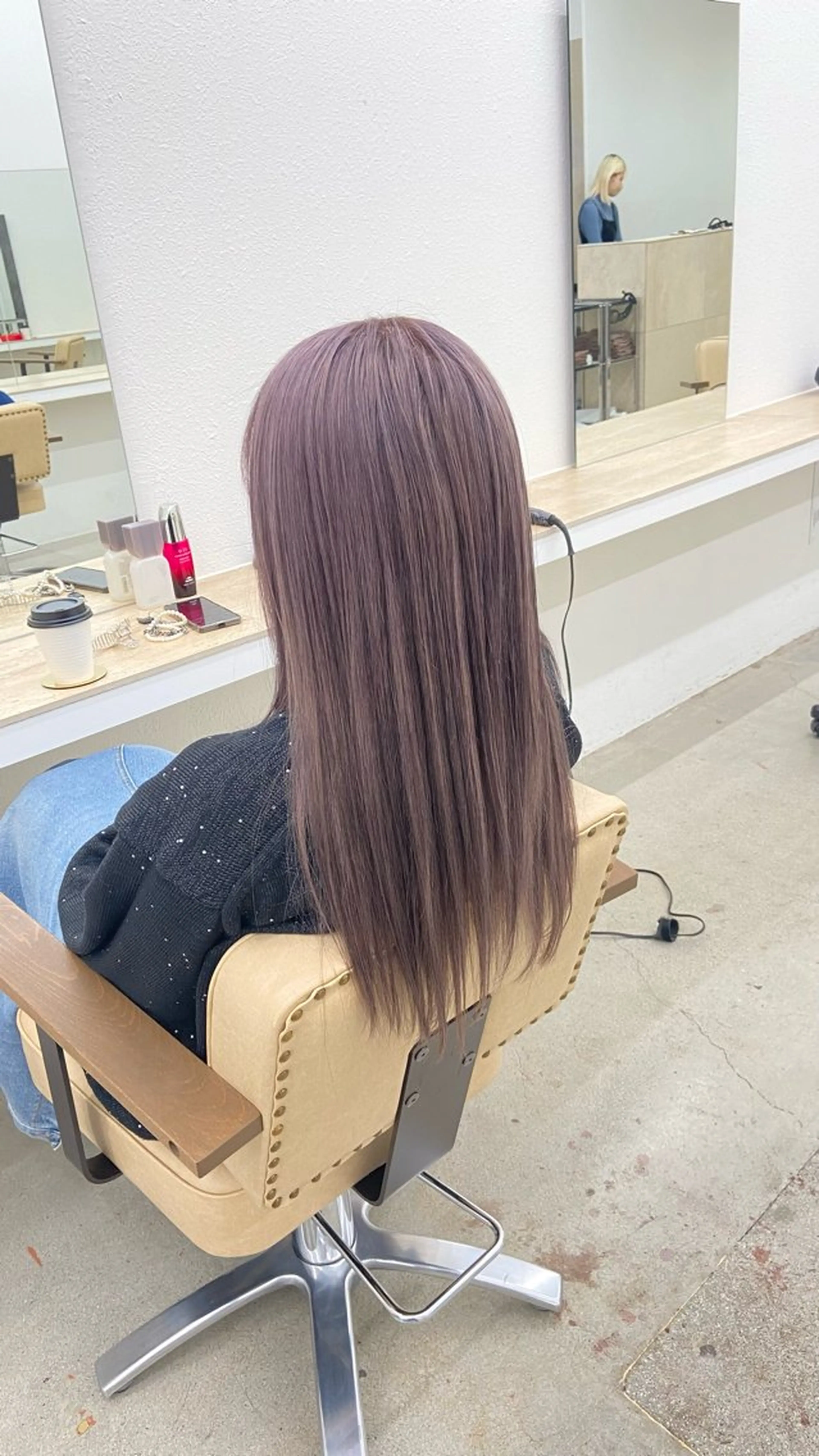 ロング カット ヘアカラー トリートメント BOB🌟ハイトーン /ブリーチ/TAKUのヘアスタイル