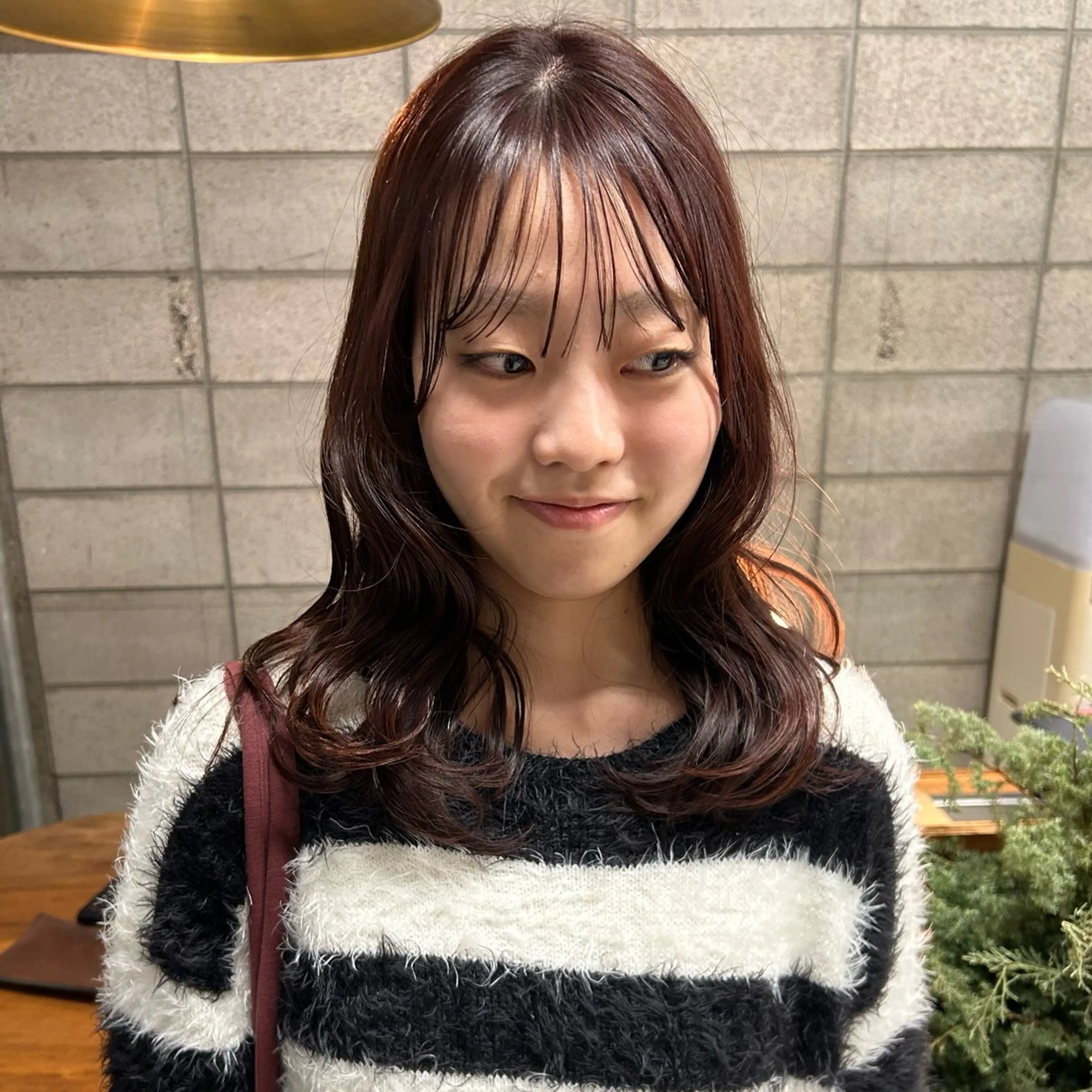 カラー カエデ🐬 カットモデルのヘアスタイル