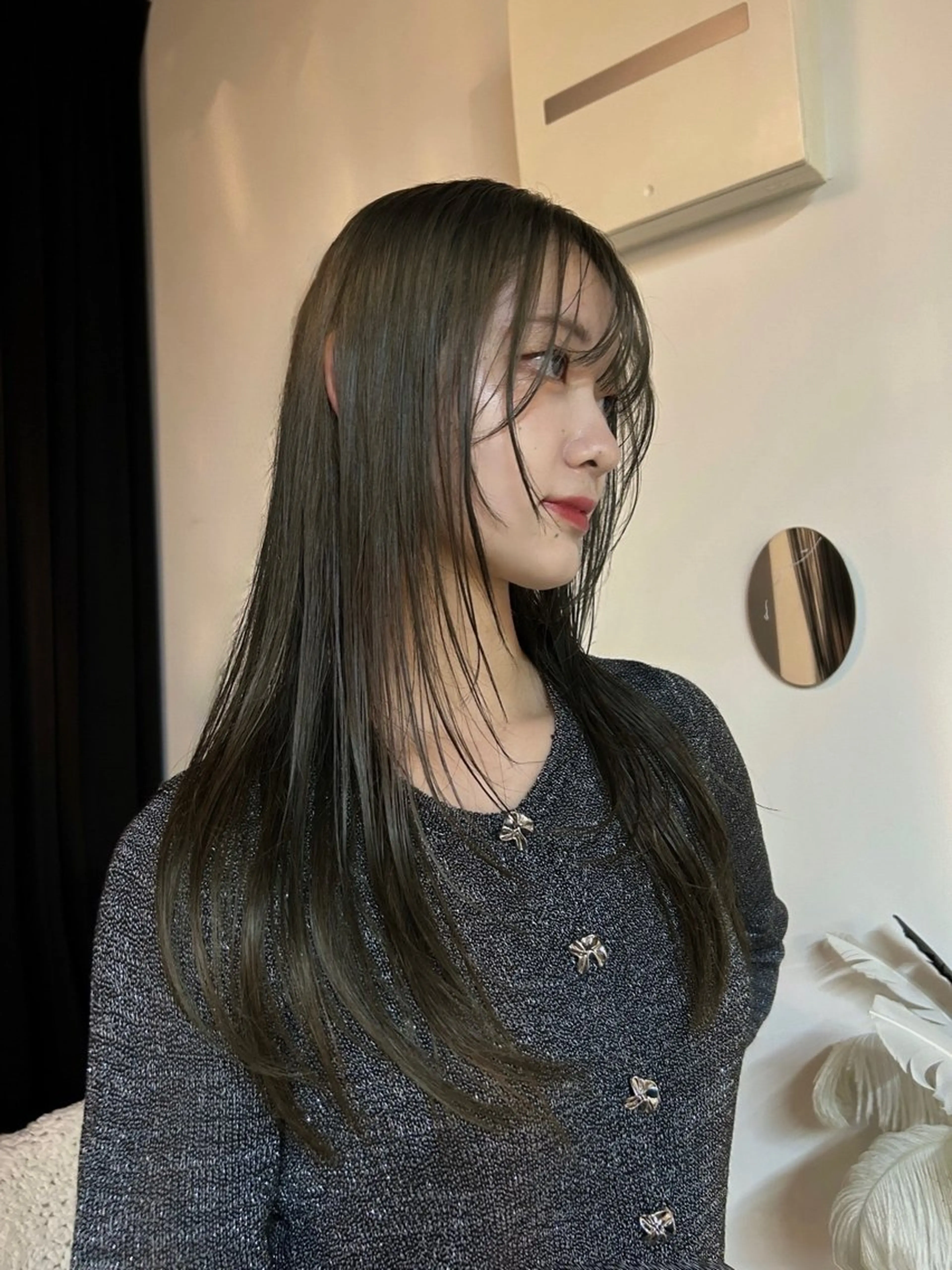 ロング カラー ベージュカラー ヘアカラー suiu所属・カラーモデル募集中♪ nanamiのヘアスタイル