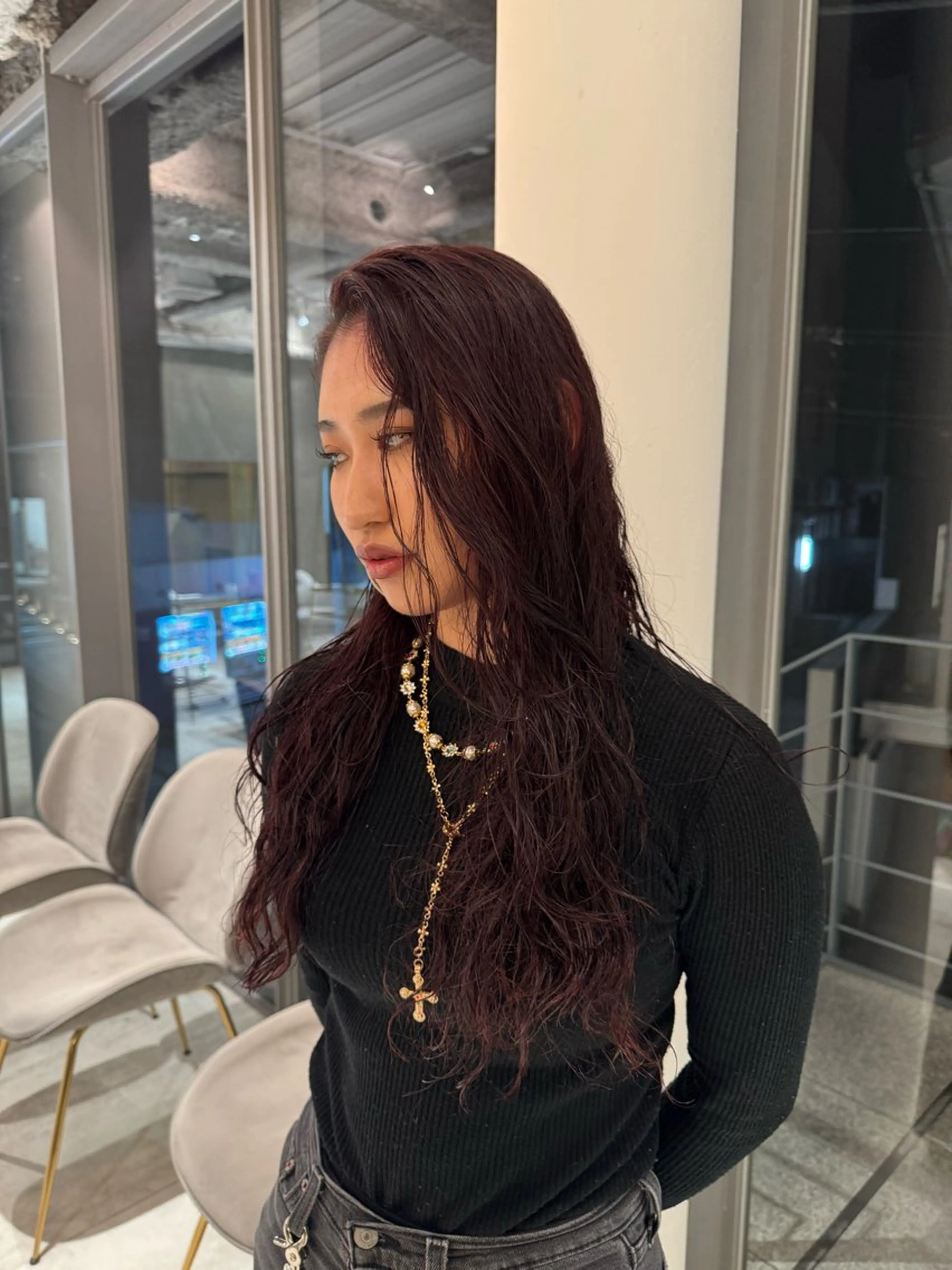 ロング カラー 💞m.slash YUIのヘアスタイル