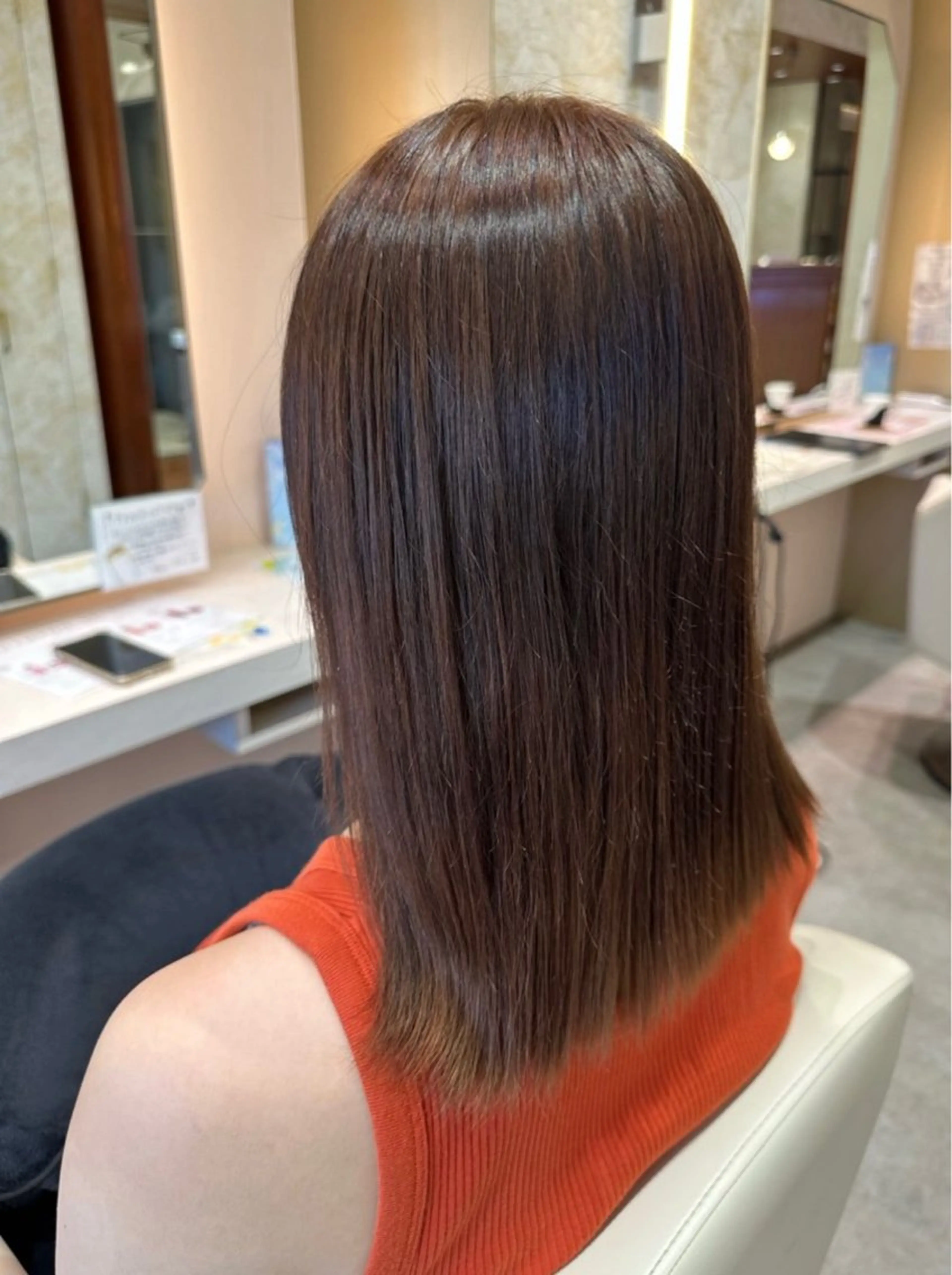 ミディアム La fith hair rond 立川店所属・kyosuke 透明感カラーのヘアスタイル