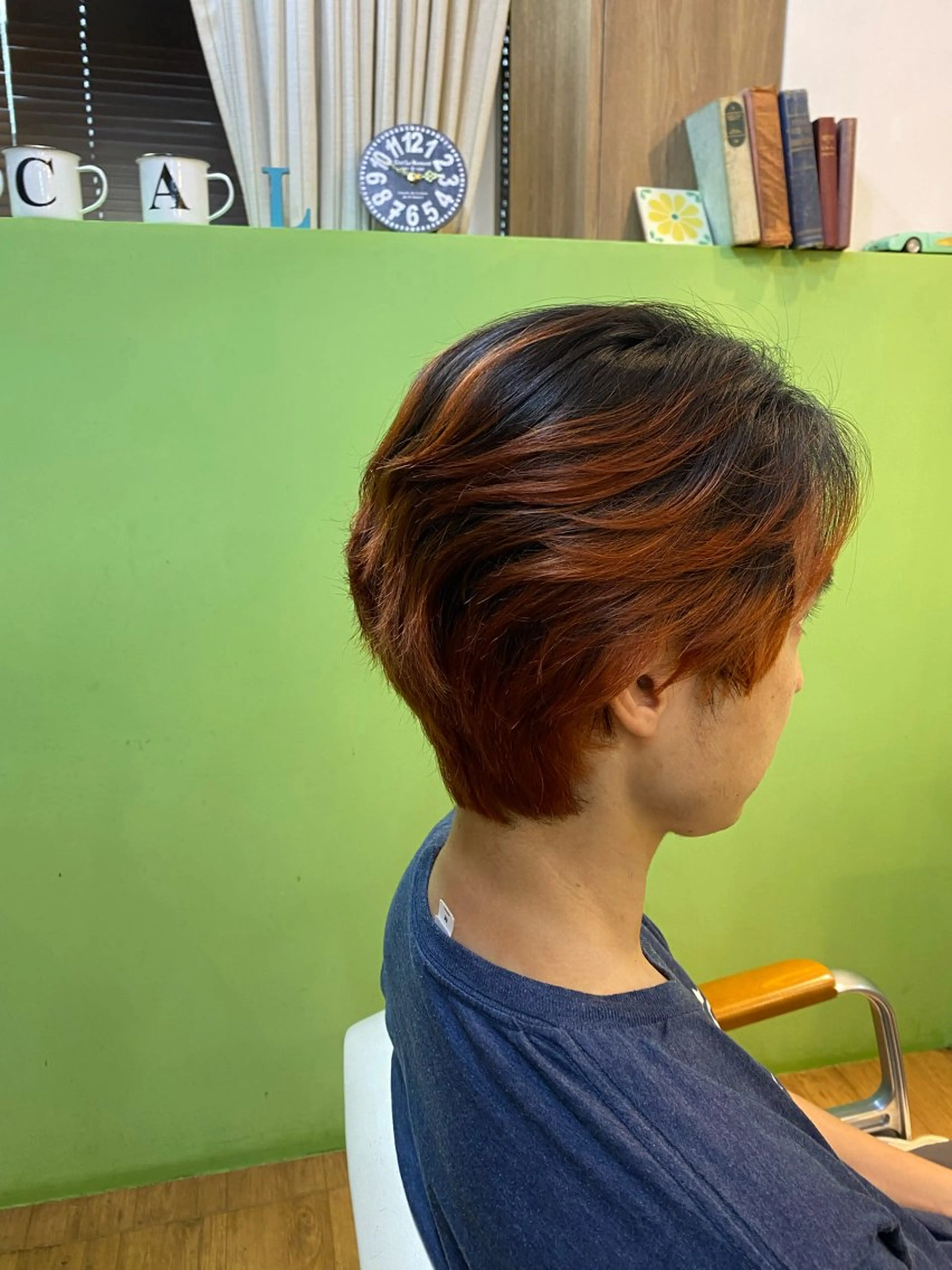 カラー メンズ グラデーションカラー 【エシカル】 HOSOMIのヘアスタイル