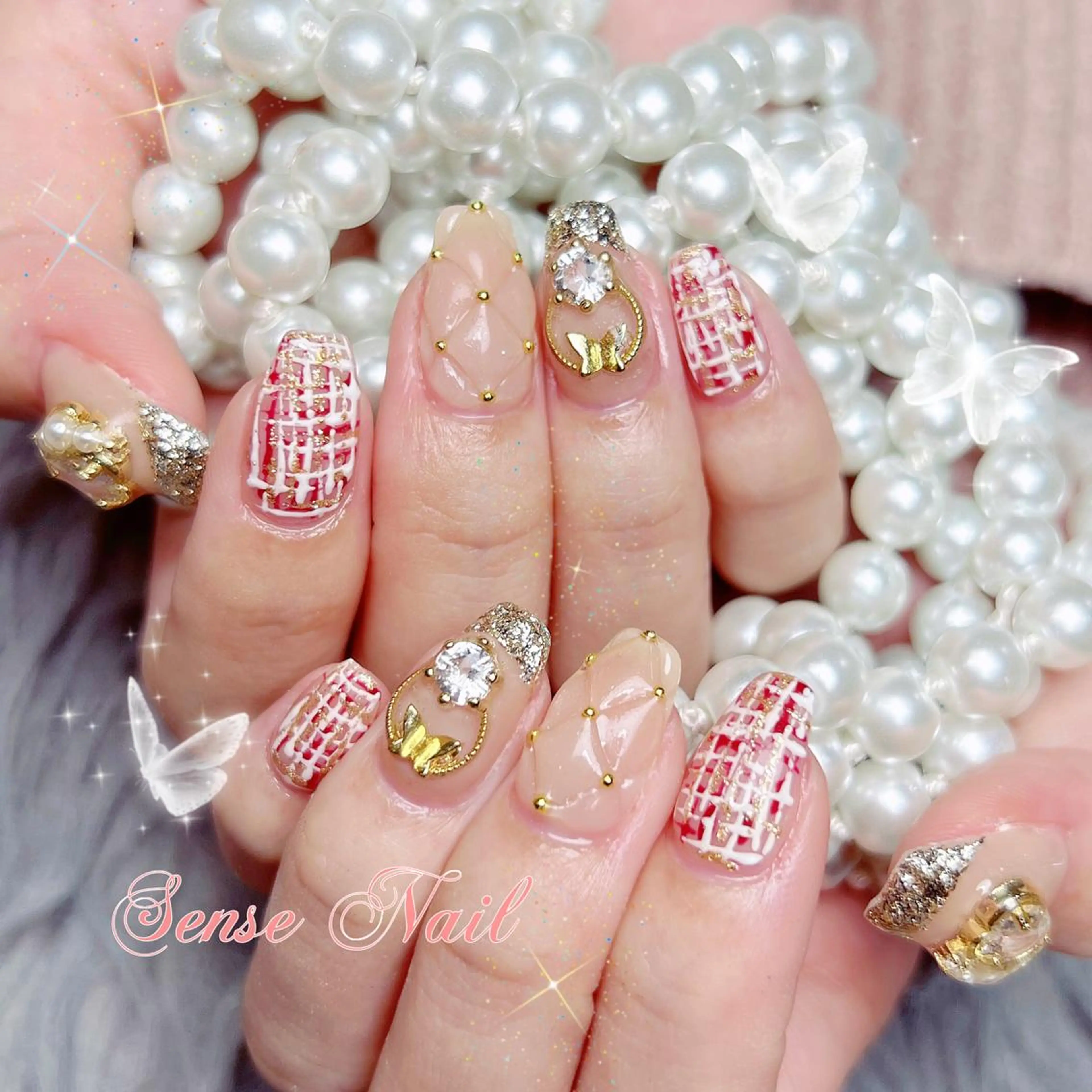 ネイル ミディアム AKO あこ💅のネイルデザイン