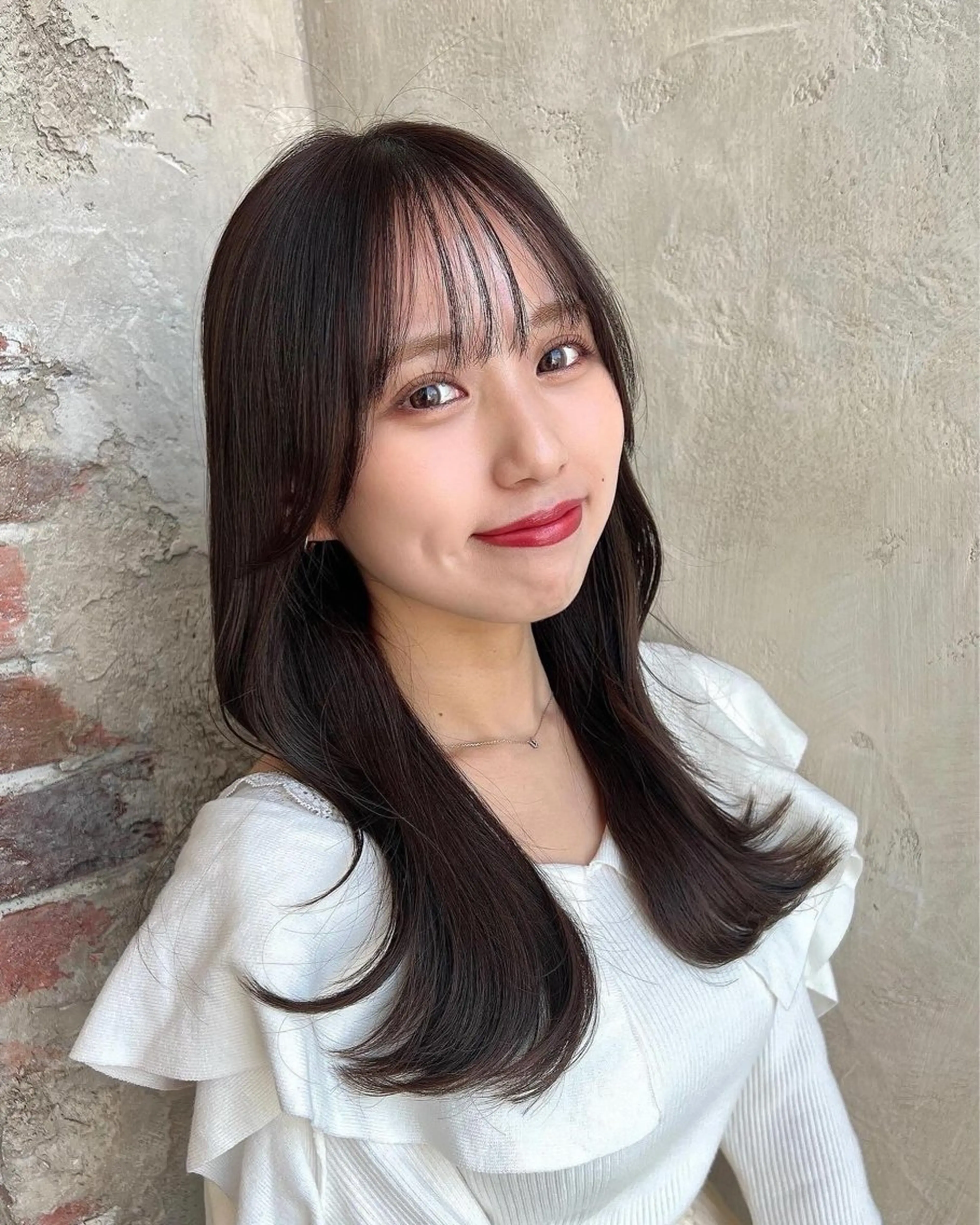 セミロング くびれヘア 顔周りカット 髪質改善 レイヤーカット 🧡くびれヘア/前髪 顔周り🧡久原結衣のヘアスタイル