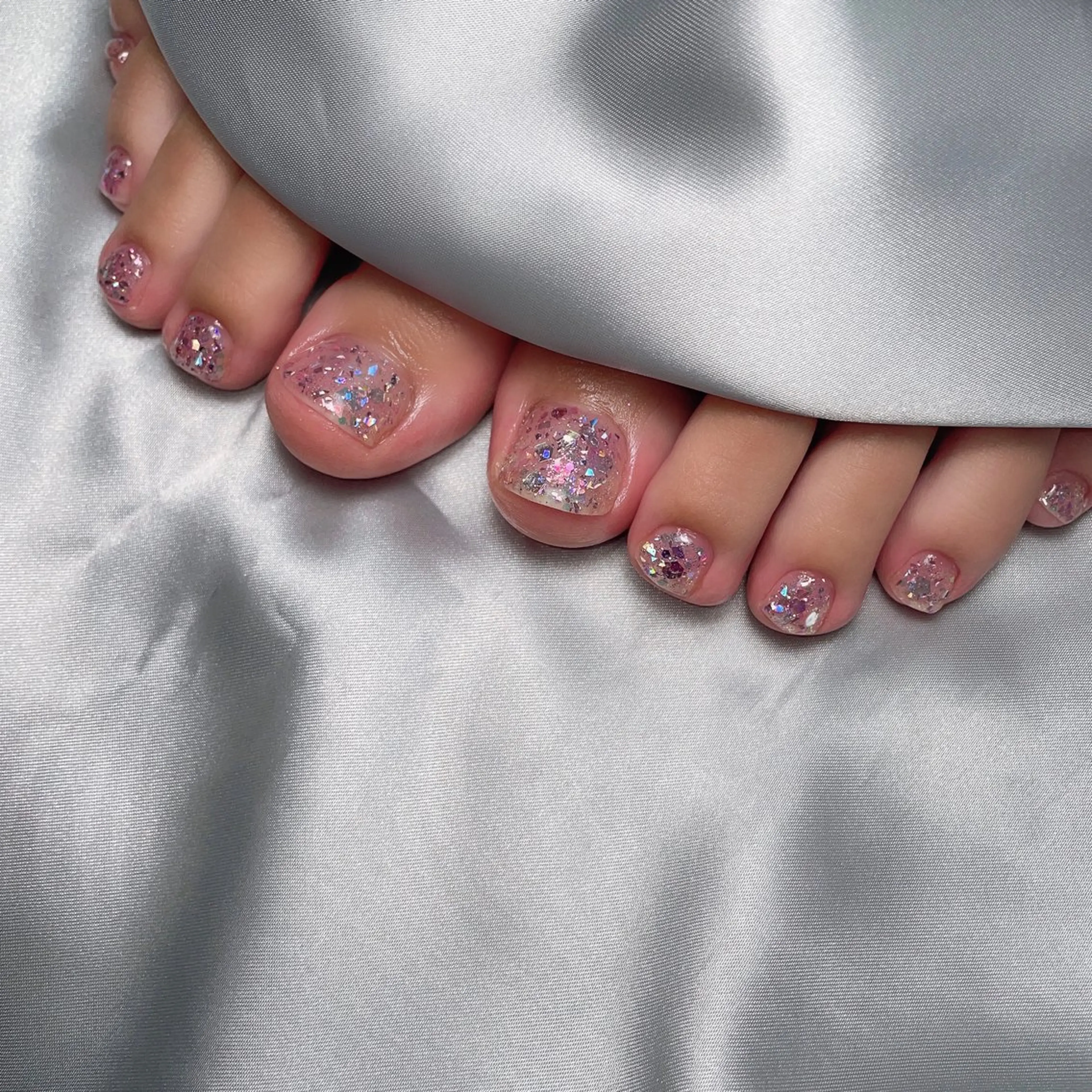 ネイル ラメ(グリッター) ワンカラーネイル ALL Nail &whiteningのその他イメージ