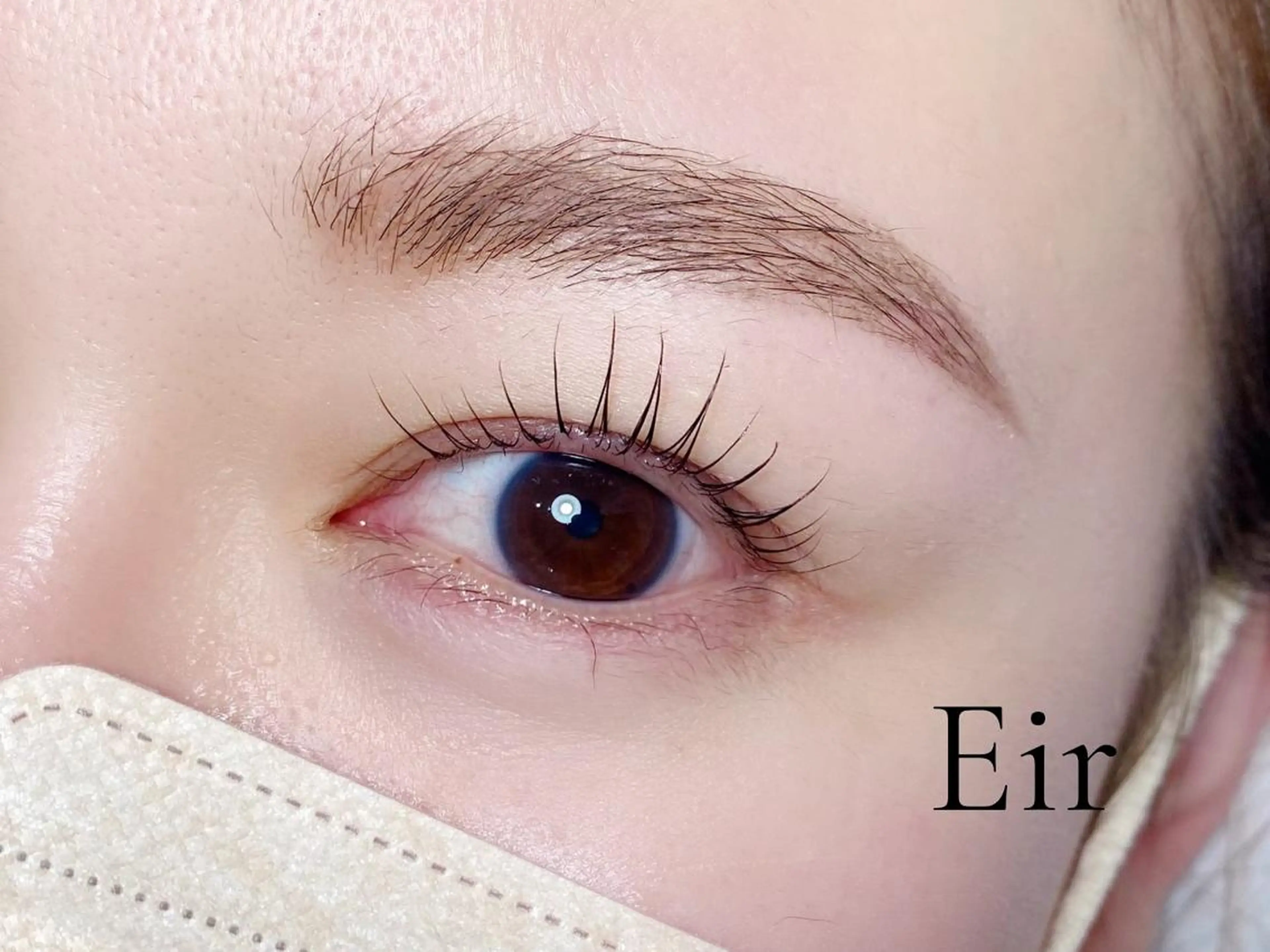 アイブロウ 眉カラー ハリウッドブロウリフト まつ毛/眉毛 Cil 中崎町🌿の眉毛・アイブロウイメージ