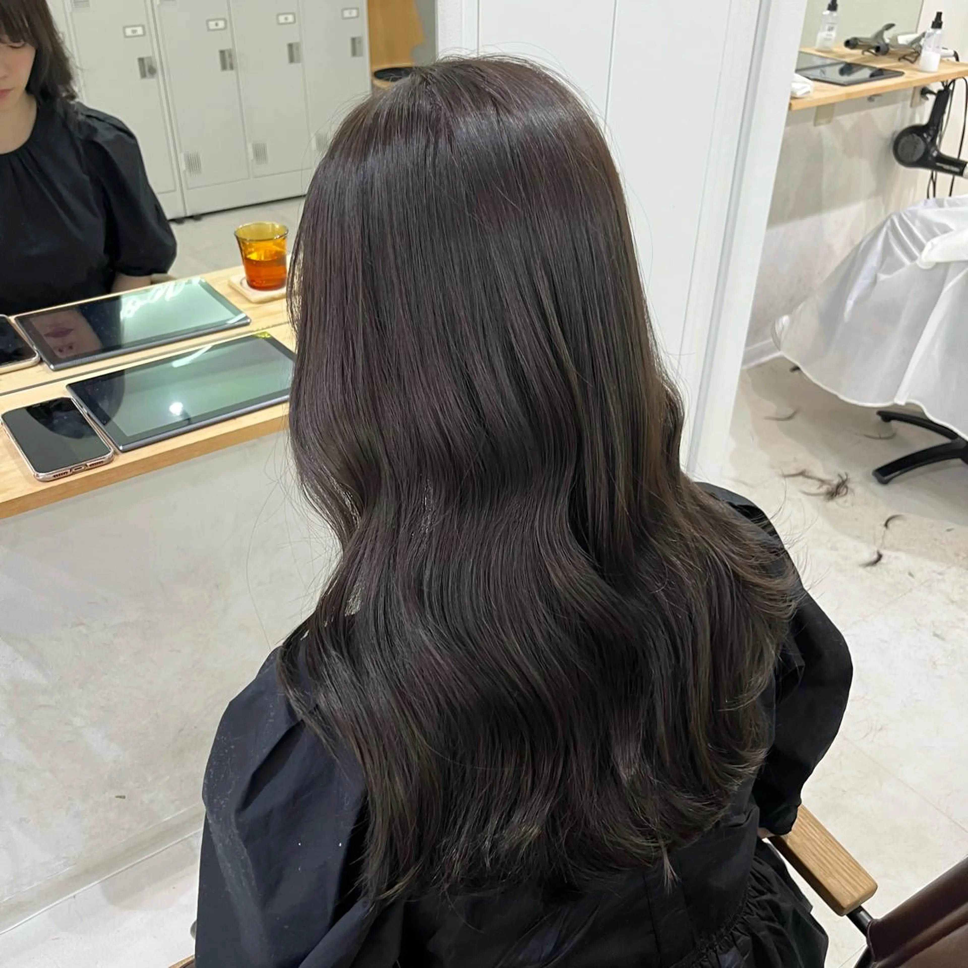 カラー 透明感カラー グレージュ カット ヘアカラー emma所属・RINA 韓国ヘア/半個室のヘアスタイル