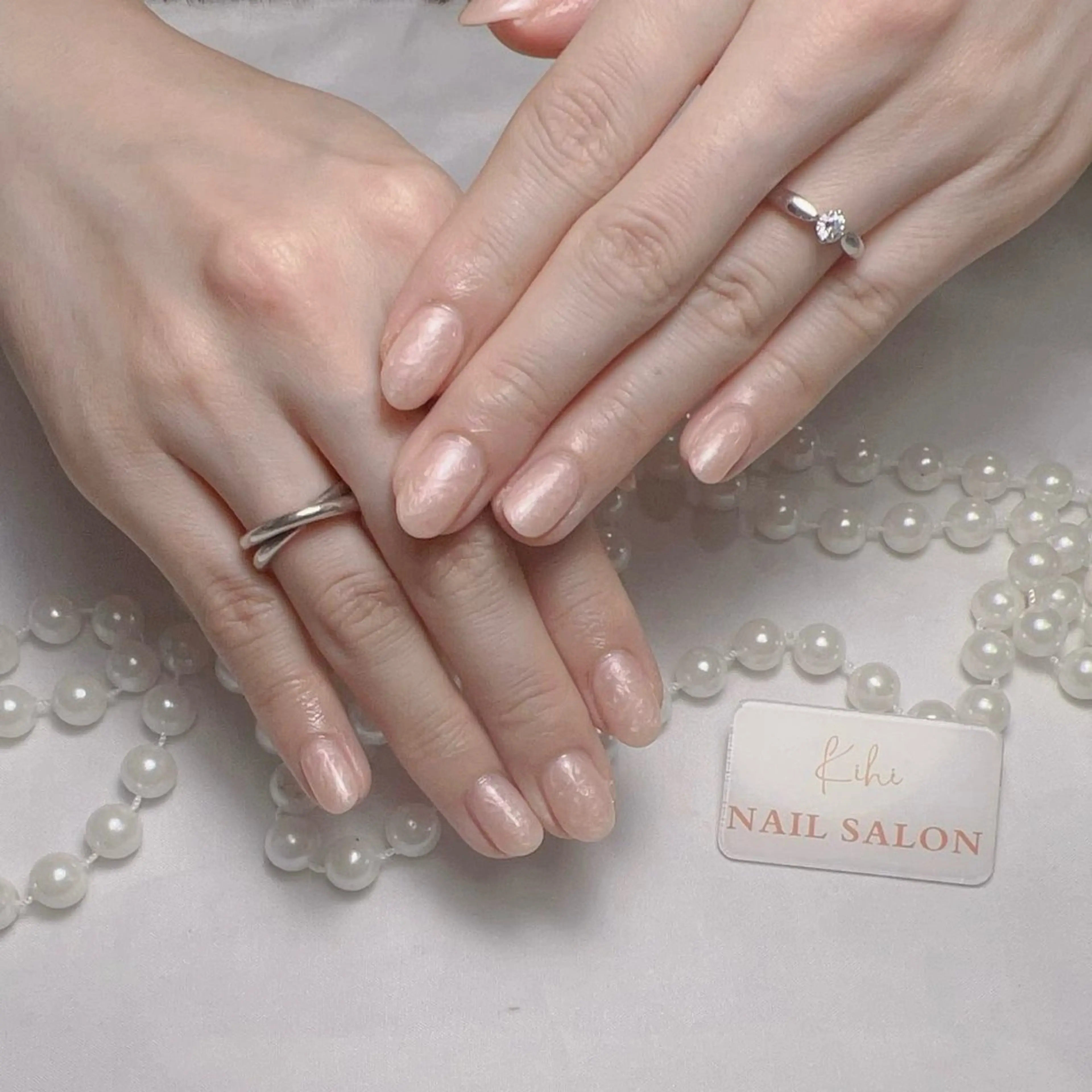 ネイル アートネイル フレンチネイル ジェルネイル グラデーション 韓国ネイル ハンドネイル ハンドケア さくら💮💮 【オフ無料】のネイルデザイン