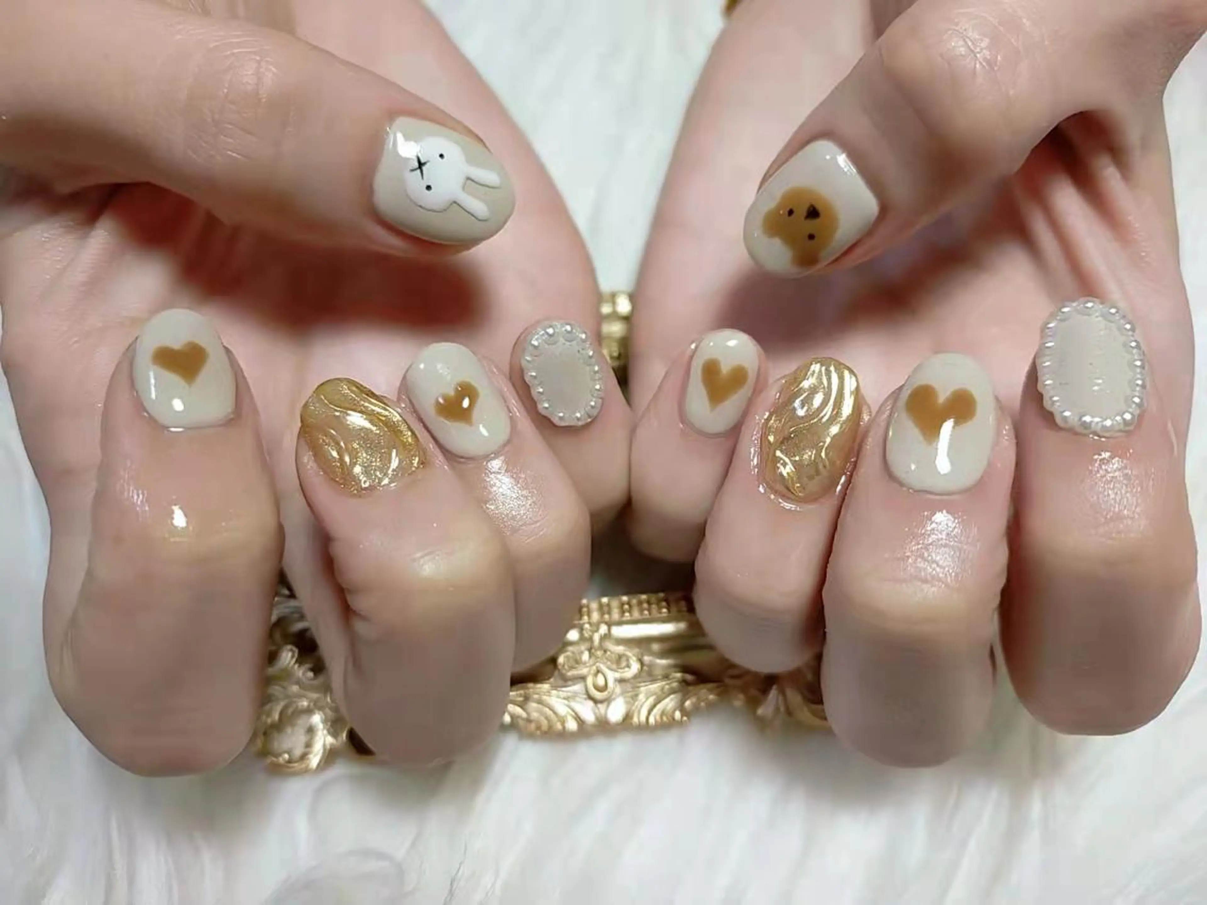 ネイル MiKi Nai池袋 長さだし得意のネイルデザイン