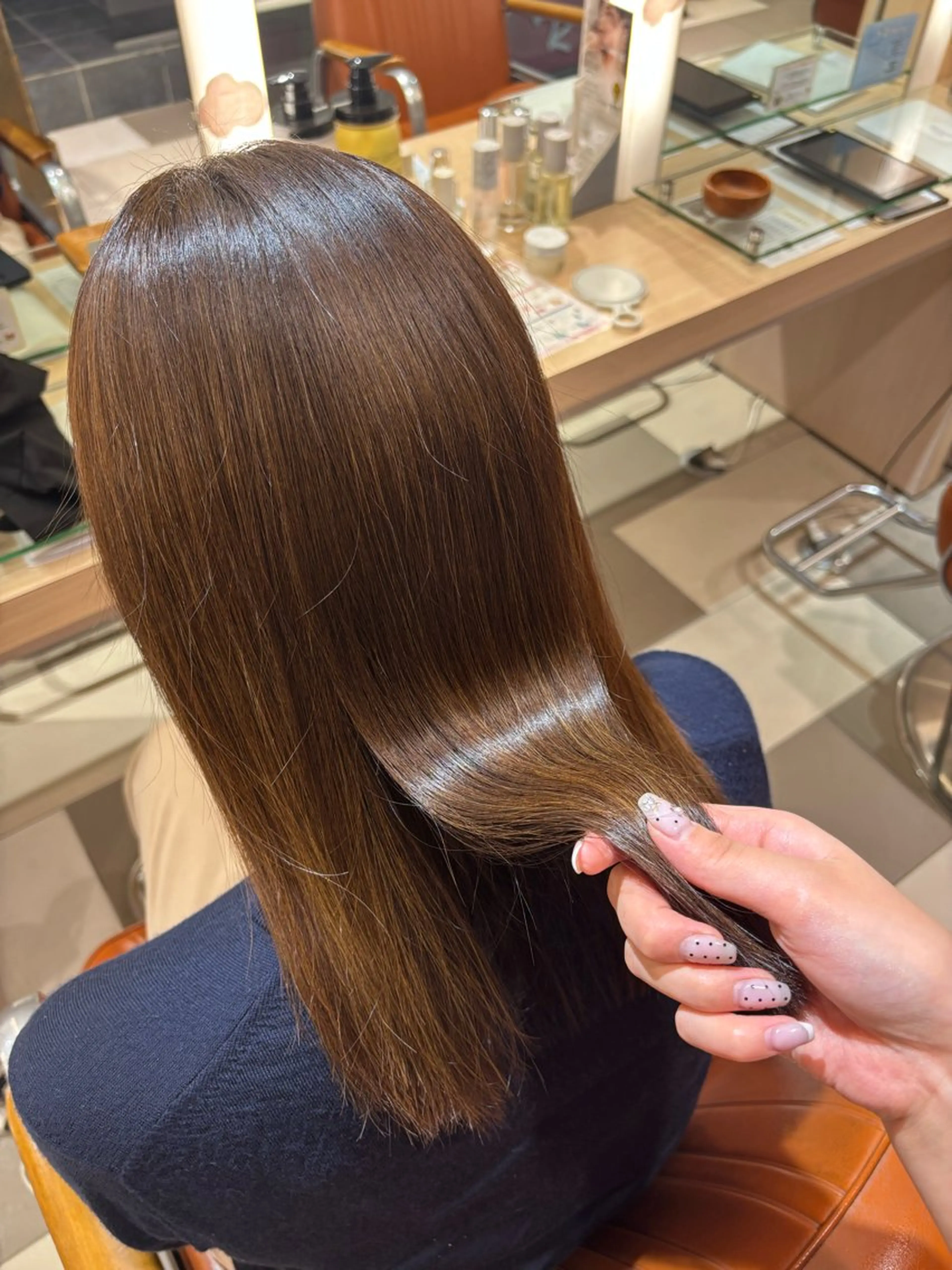 セミロング 北澤 日莉のヘアスタイル