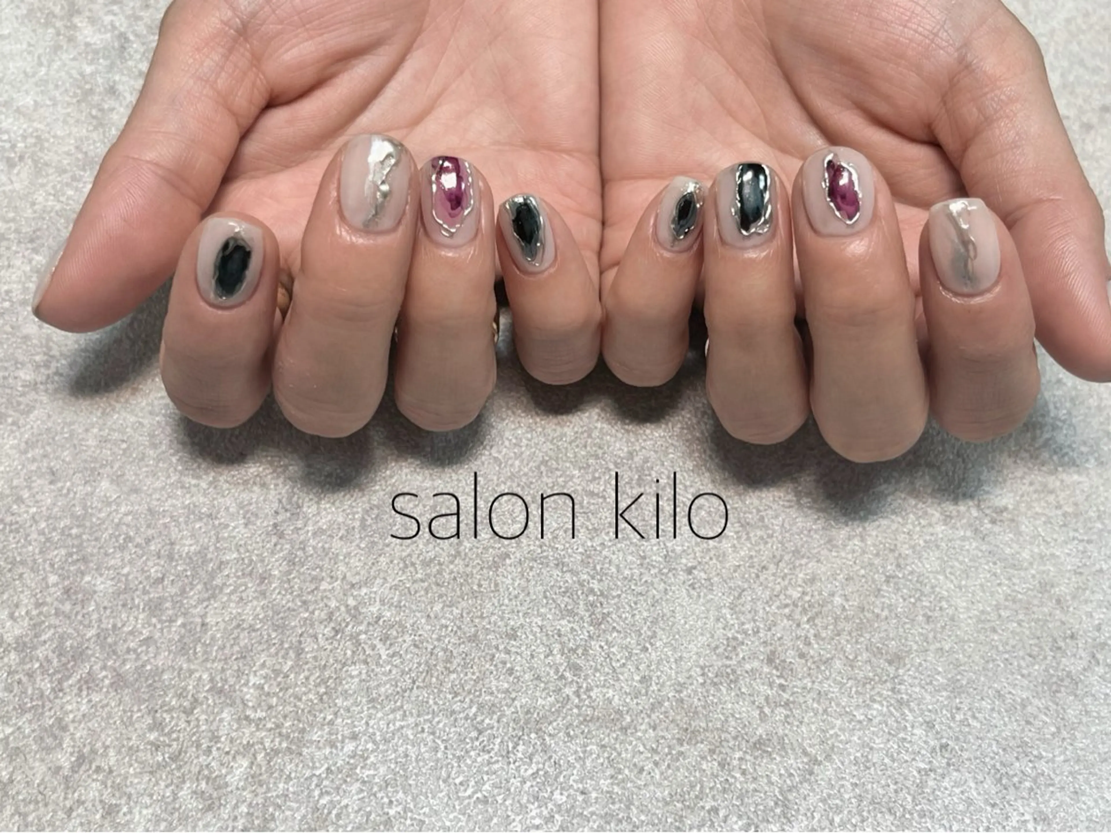 ネイル ハンドネイル salon kiloのネイルデザイン