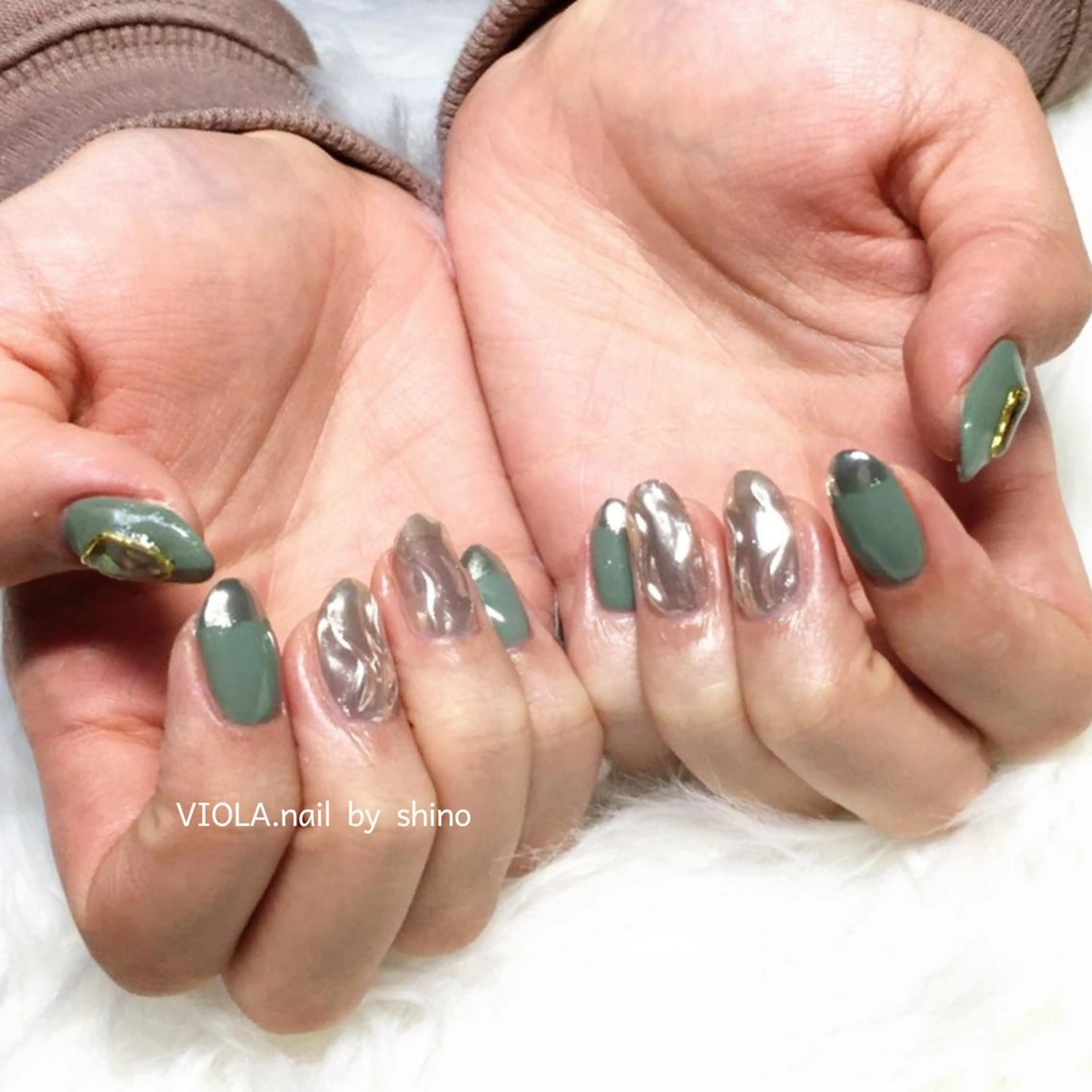 ネイル ハンドネイル VIOLA .nailのネイルデザイン