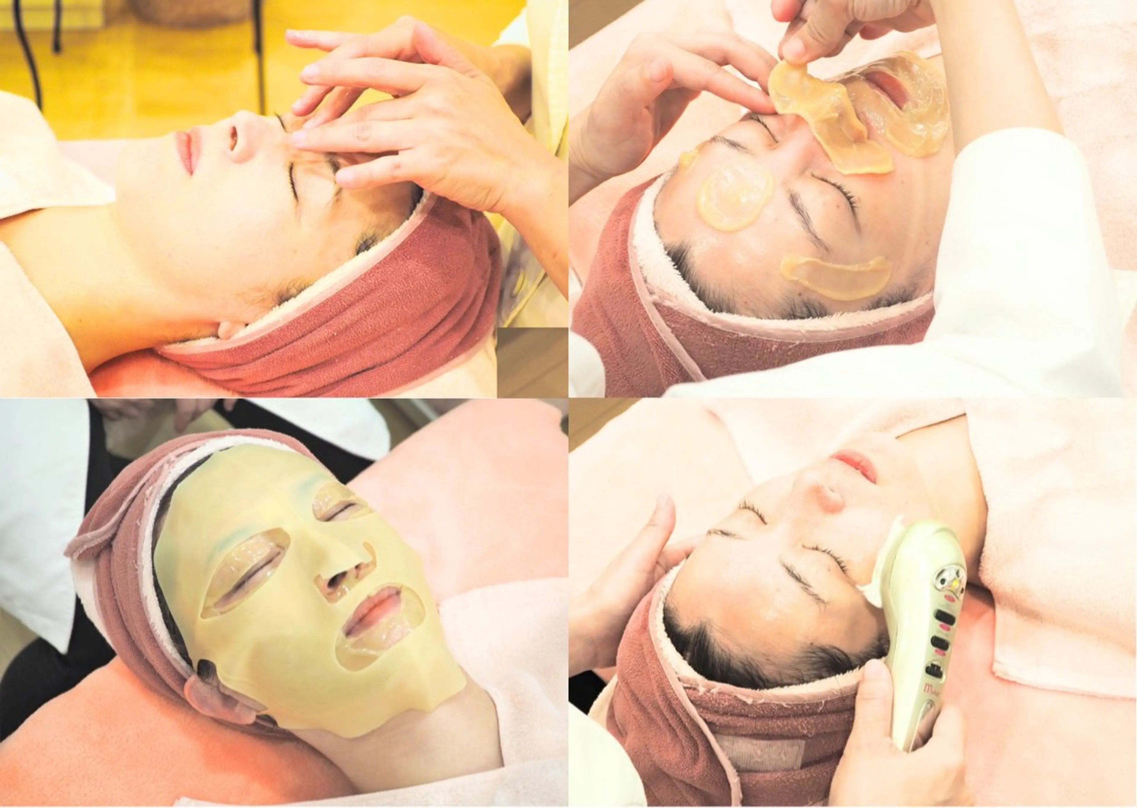 艶玉WAXスペシャル2回コース!1回目→天然ジェルフェイシャル 2回目→天然成分のつや玉WAX ※1週間前後で再来店。の写真