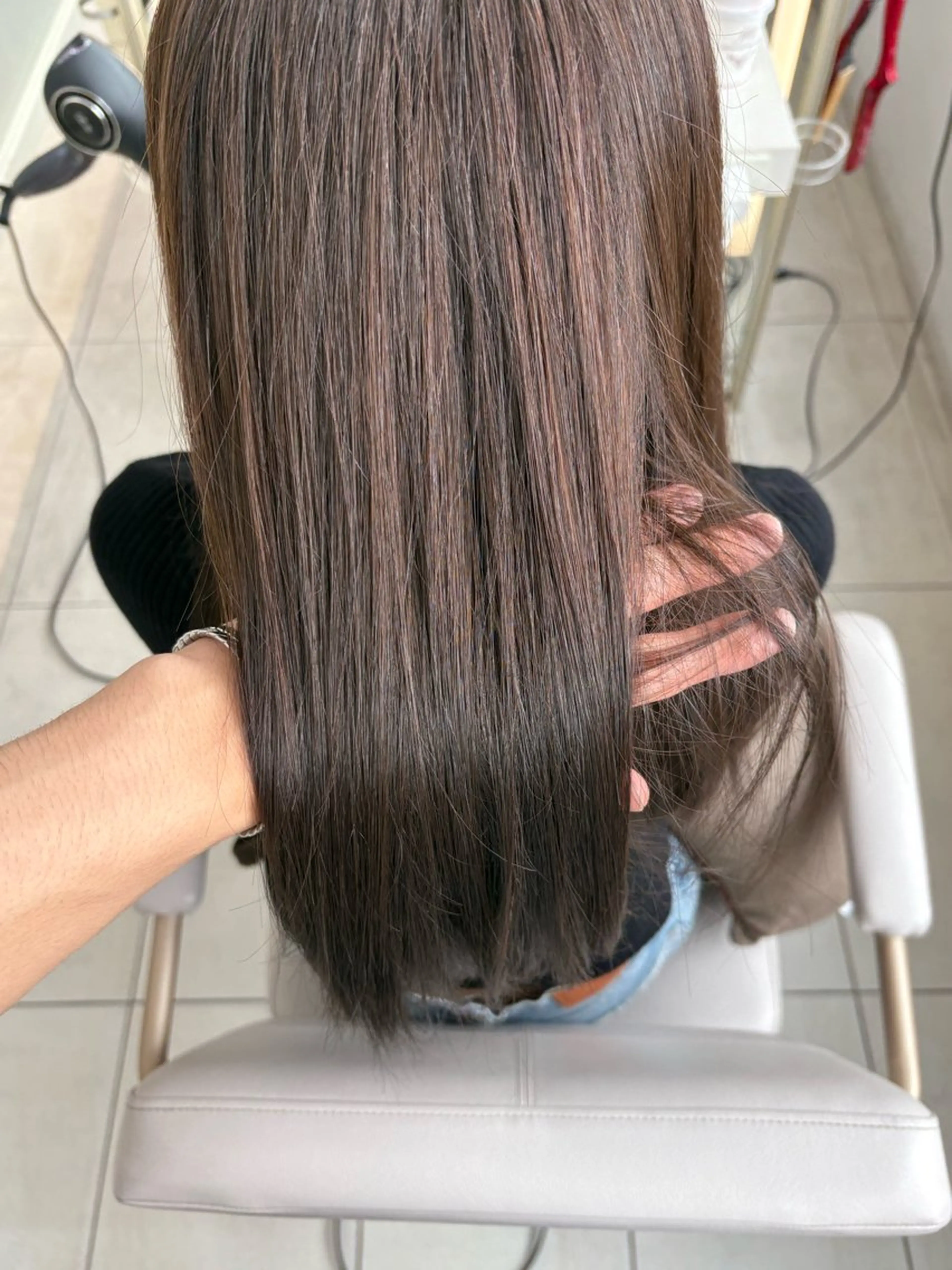 ロング カラー ヘアカラー 透明感カラー🌈 sena✨のヘアスタイル