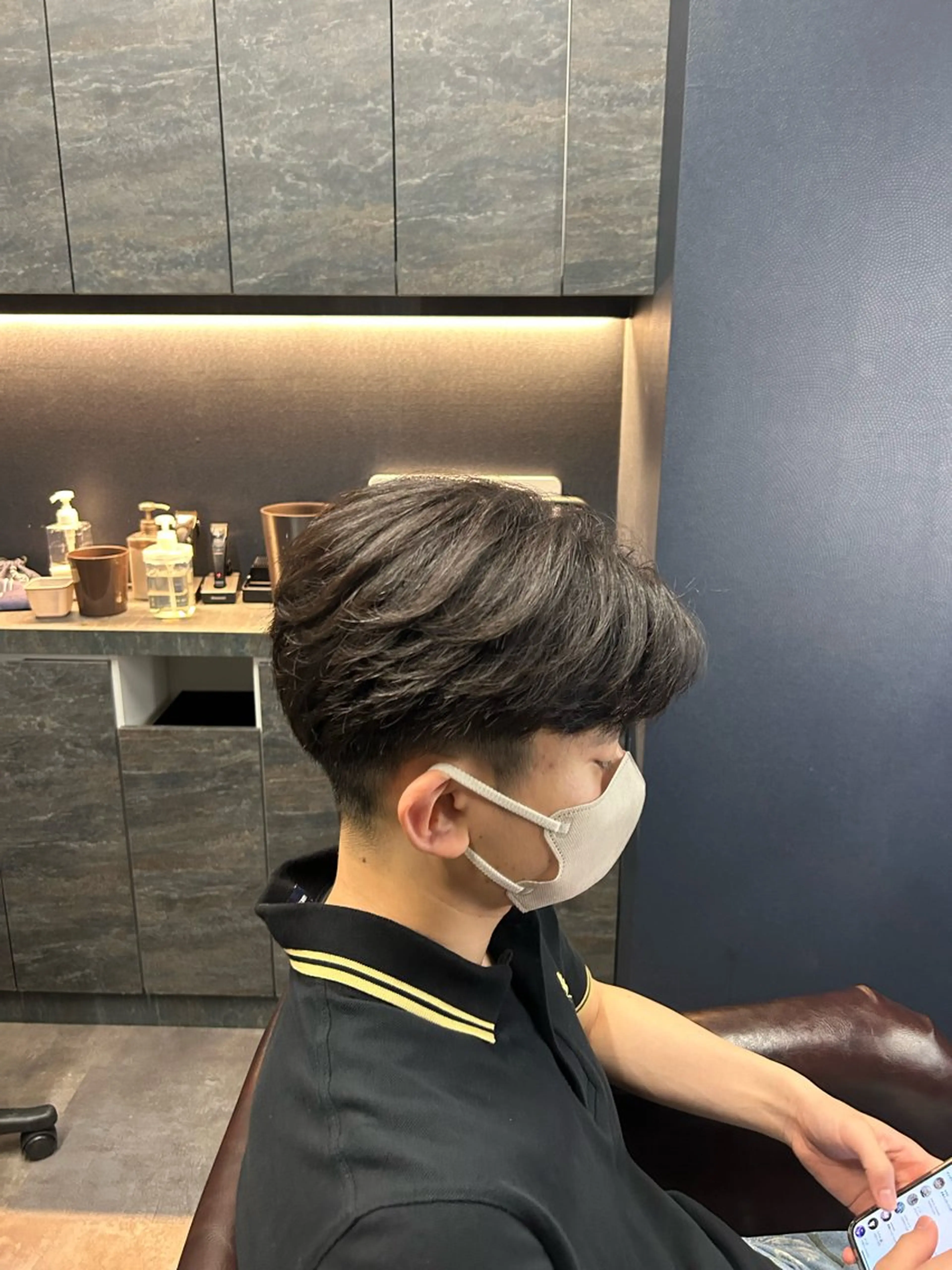 パーマ メンズ メンズパーマ ニュアンスパーマ カット パーマ 【札幌メンズ特化】 つばさ🔥のヘアスタイル