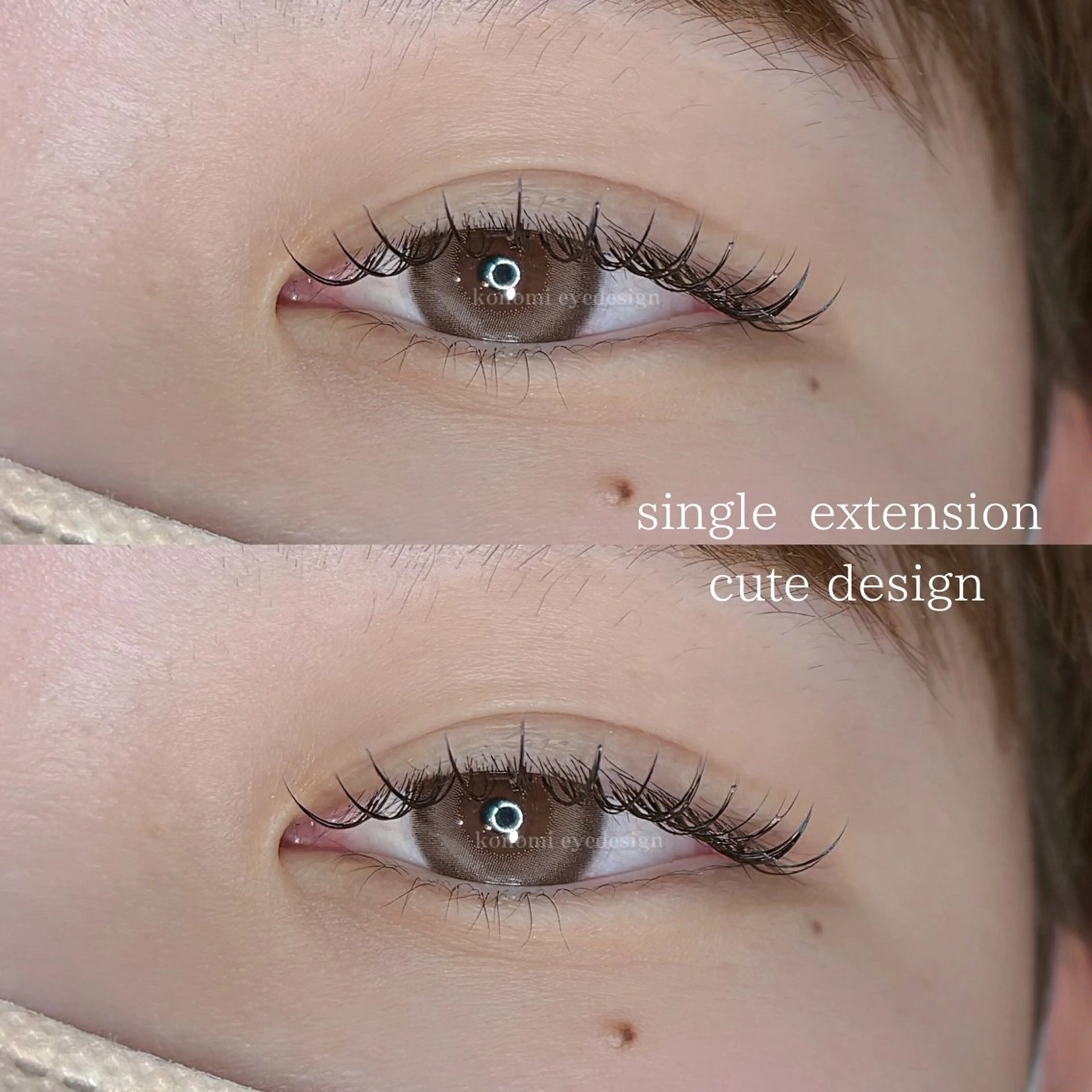 マツエク・マツパ konomi 🧁 神戸三宮のマツエク・マツパデザイン