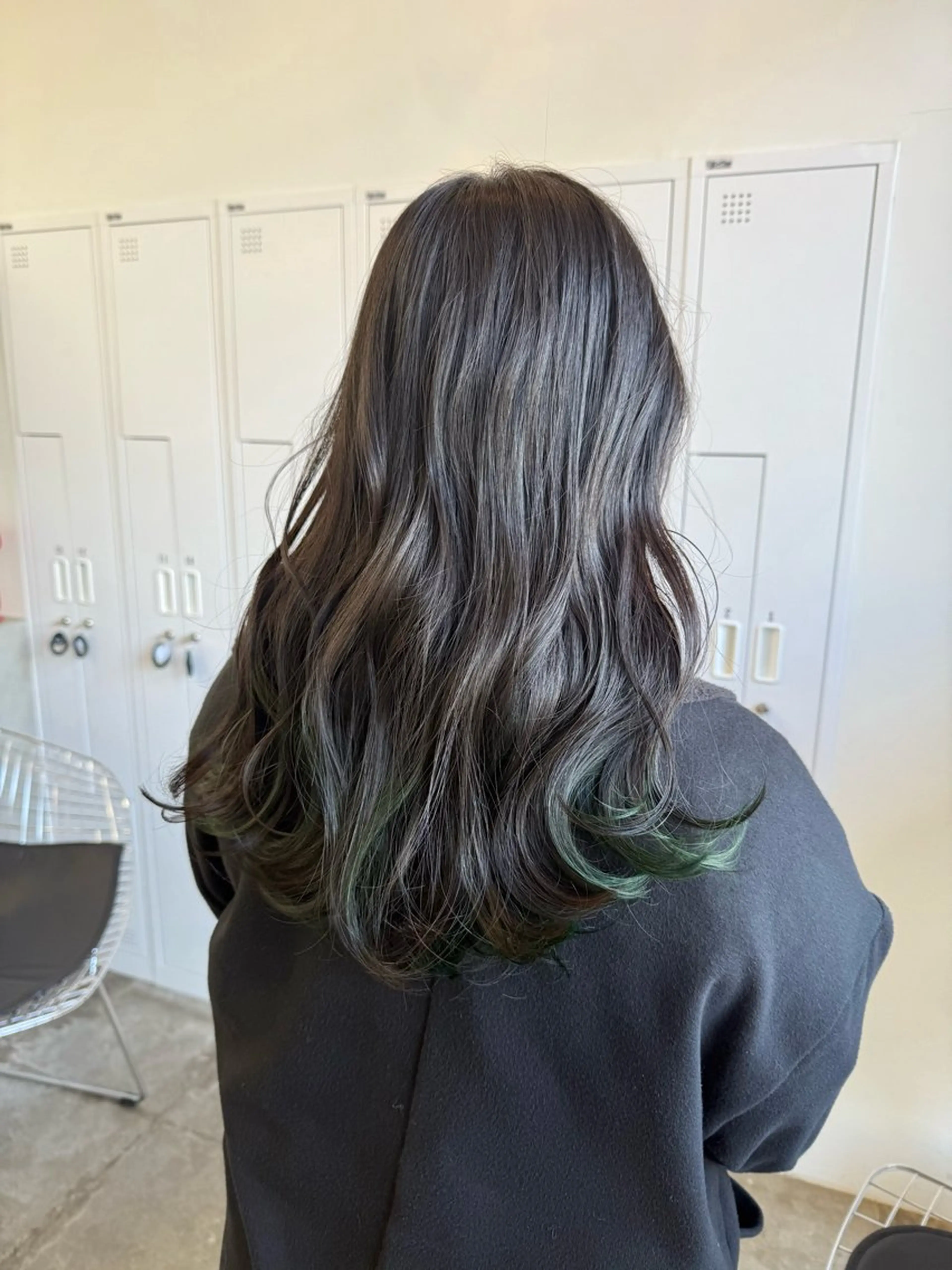 セミロング カラー カット ヘアカラー 近藤 千裕のヘアスタイル