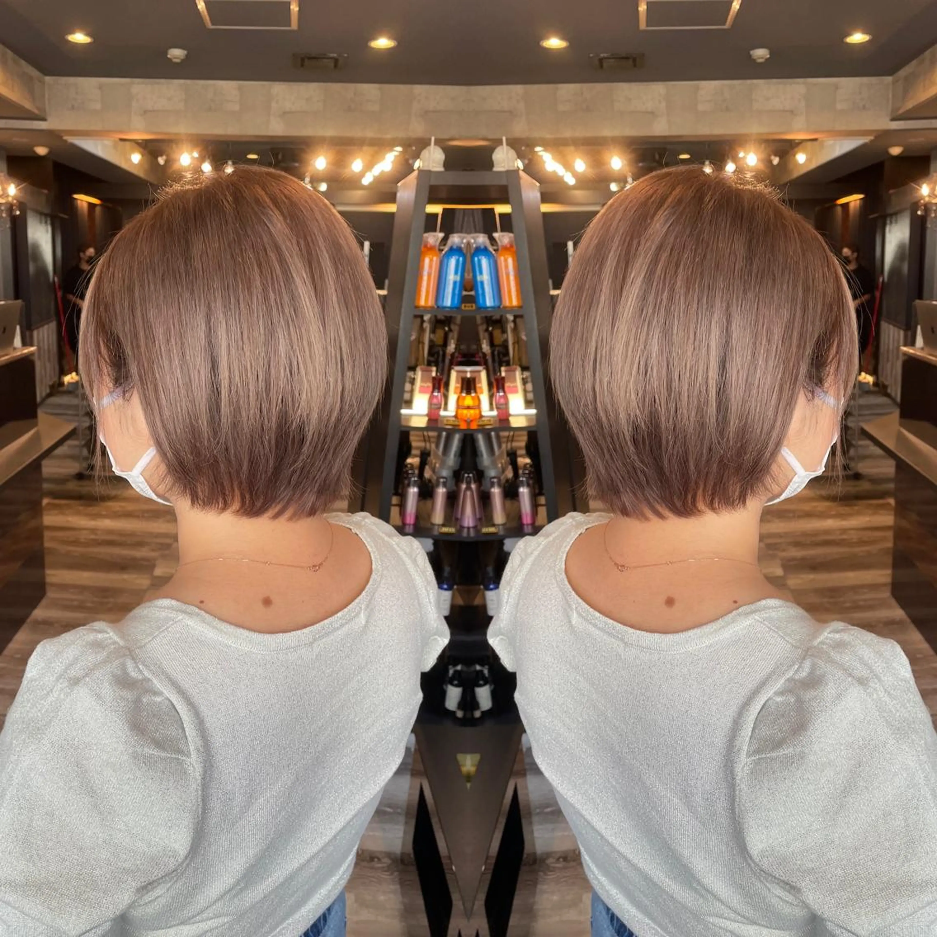 ショート KIRA✩.*˚小川 仁美のヘアスタイル