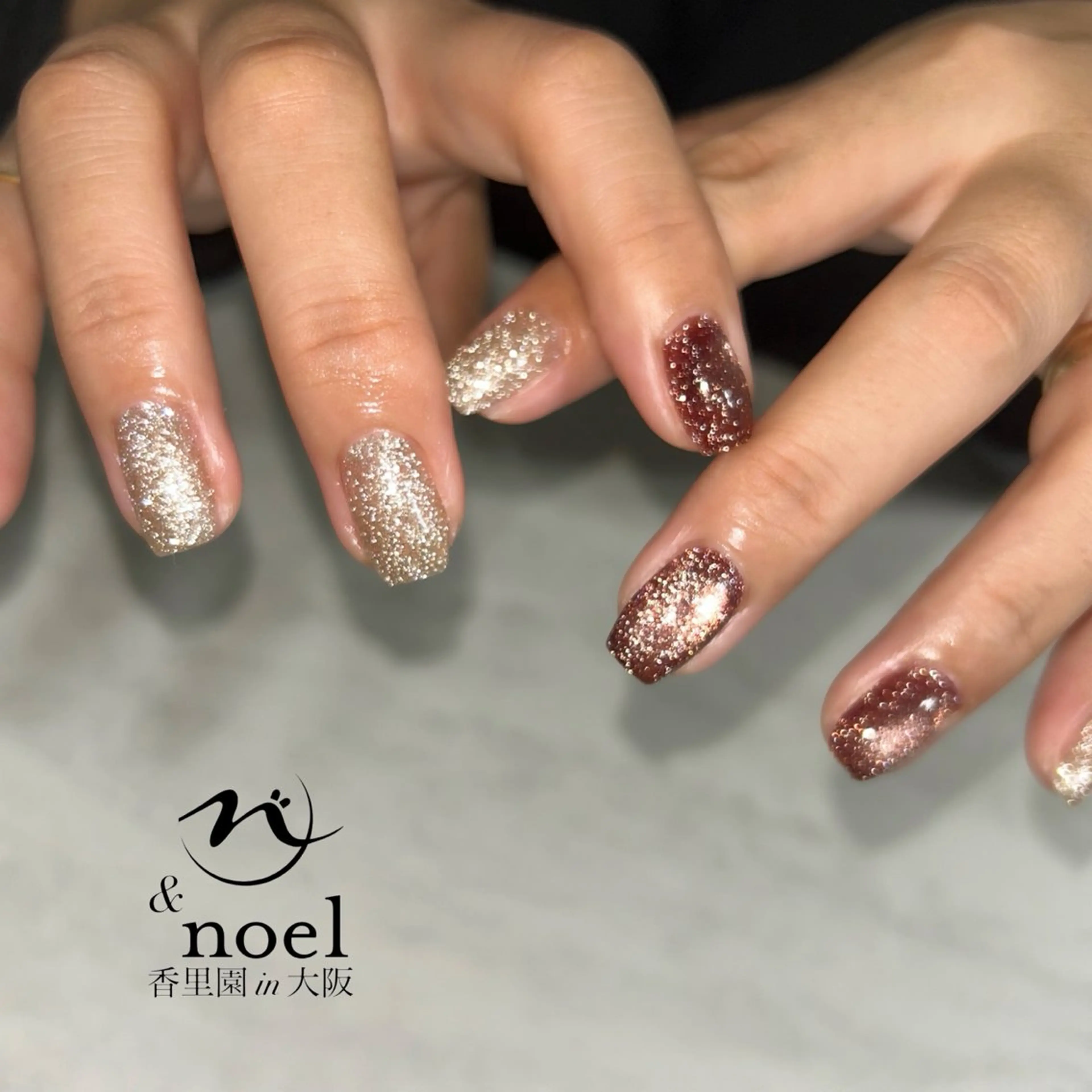 ネイル フラッシュネイル フラッシュマグ ハンドネイル Nailsalon  &Noel所属・もも 🍑のネイルデザイン