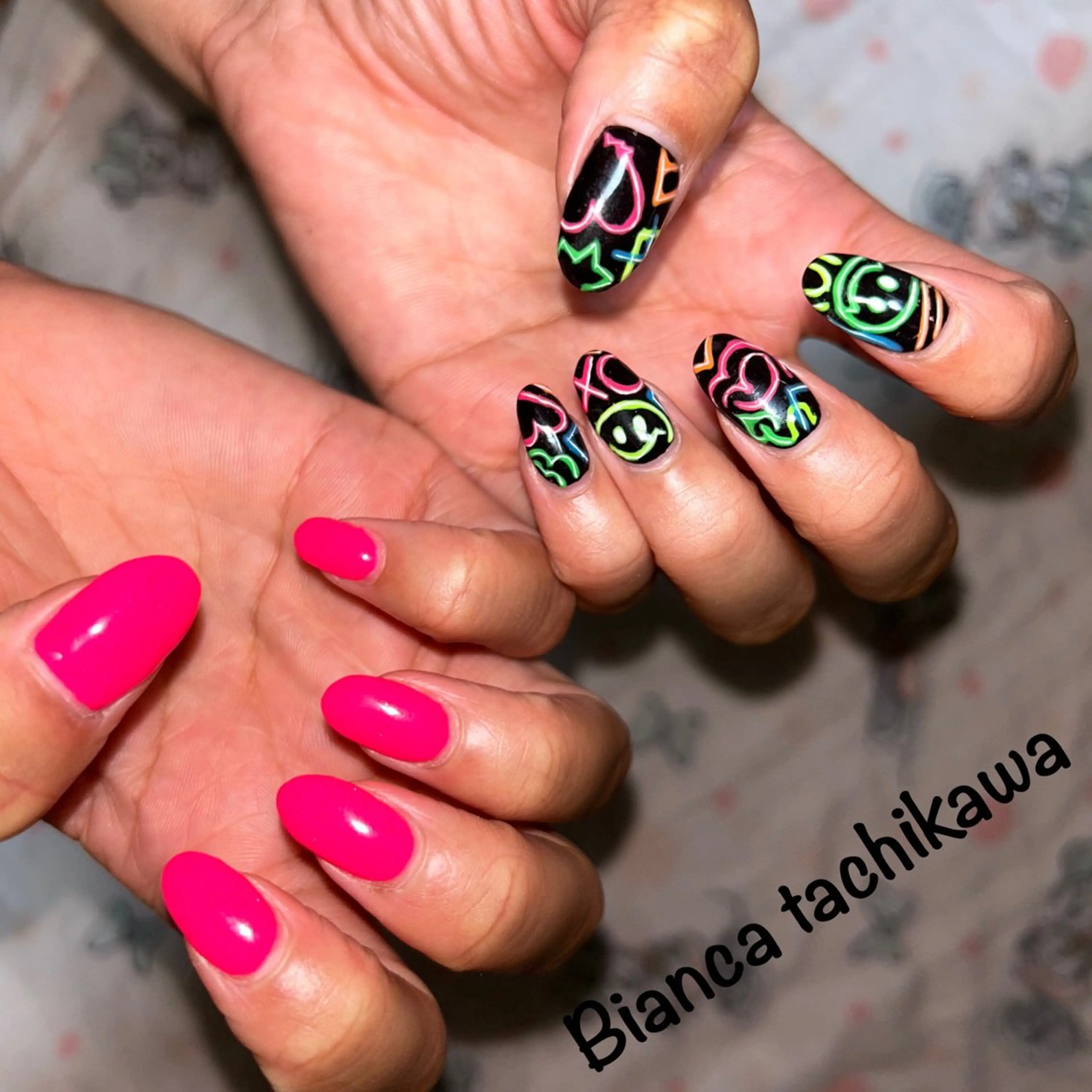 ネイル Bianca 立川店 小川のネイルデザイン